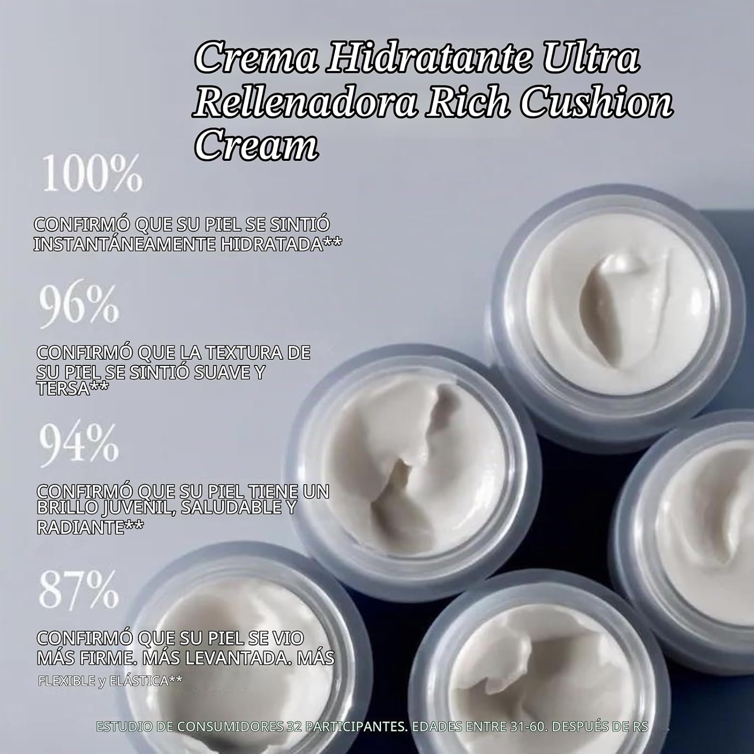 SUMMER FRIDAYS CREMA FACIAL RICH CUSHION - CREMA REPARADORA DE BARRERA ULTRA RELLENADORA PREBASE DE MAQUILLAJE - INFUNDE - 5