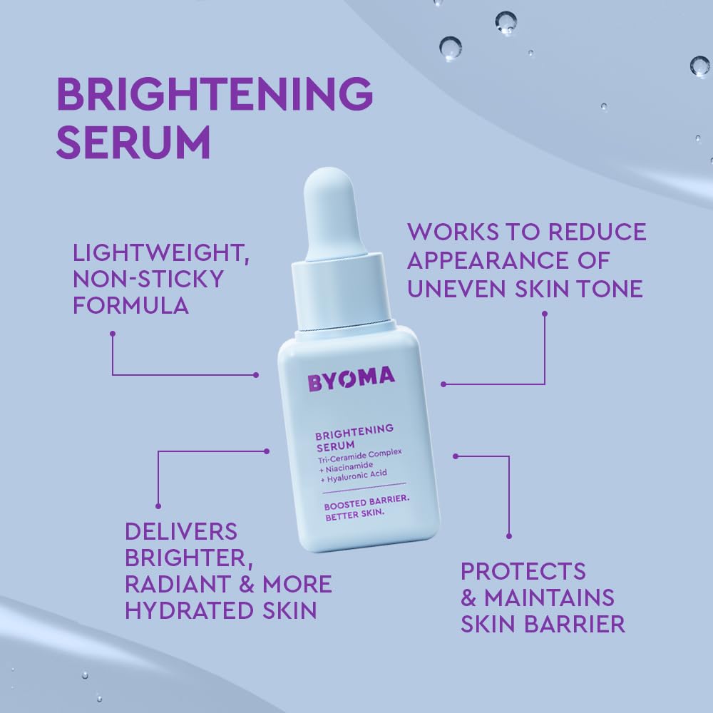 BYOMA SO BRIGHT KIT DE MAQUILLAJE SET - LIMPIADOR DE GELATINA, SUERO ILUMINADOR, CREMA RICA - 4