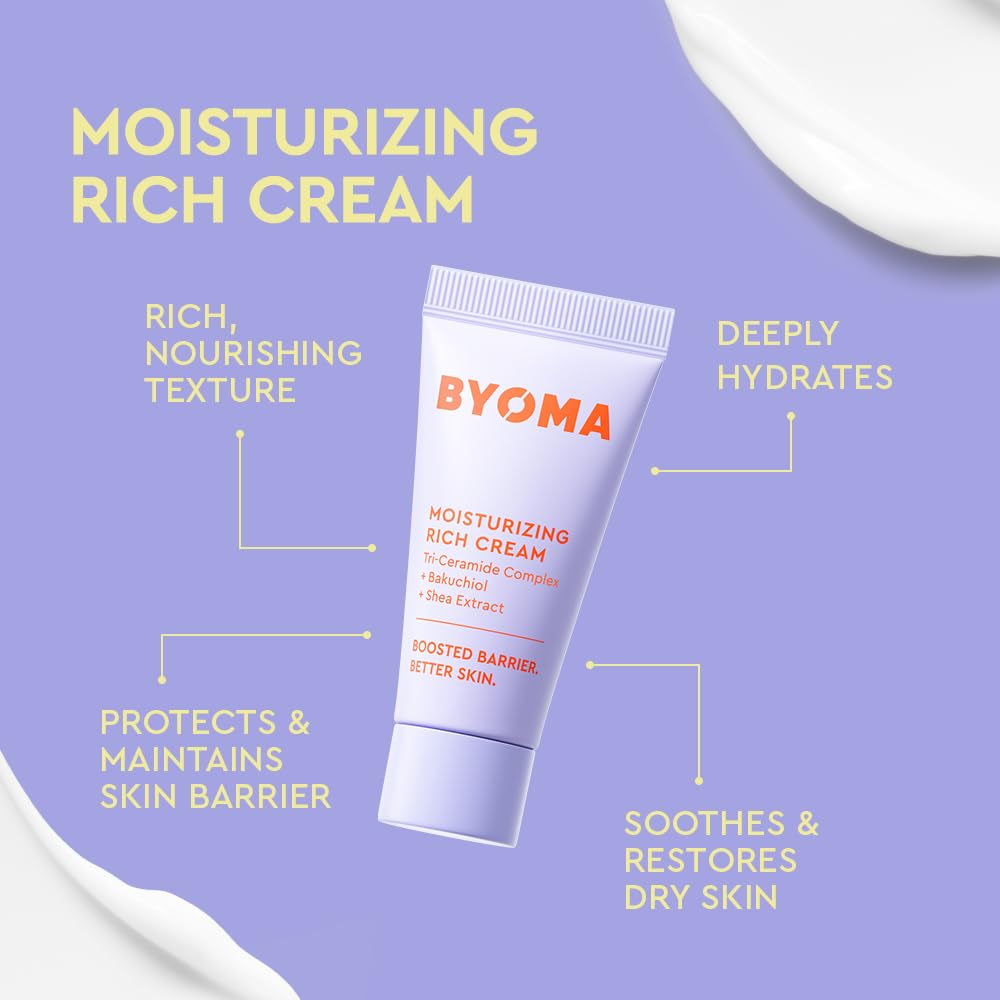 BYOMA SO BRIGHT KIT DE MAQUILLAJE SET - LIMPIADOR DE GELATINA, SUERO ILUMINADOR, CREMA RICA - 5