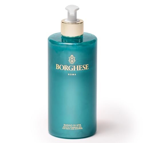 BORGHESE BAGNO DI VITA GEL DE DUCHA ESPUMOSO - LIMPIADOR CORPORAL - 15 ONZAS LÍQUIDAS - 7