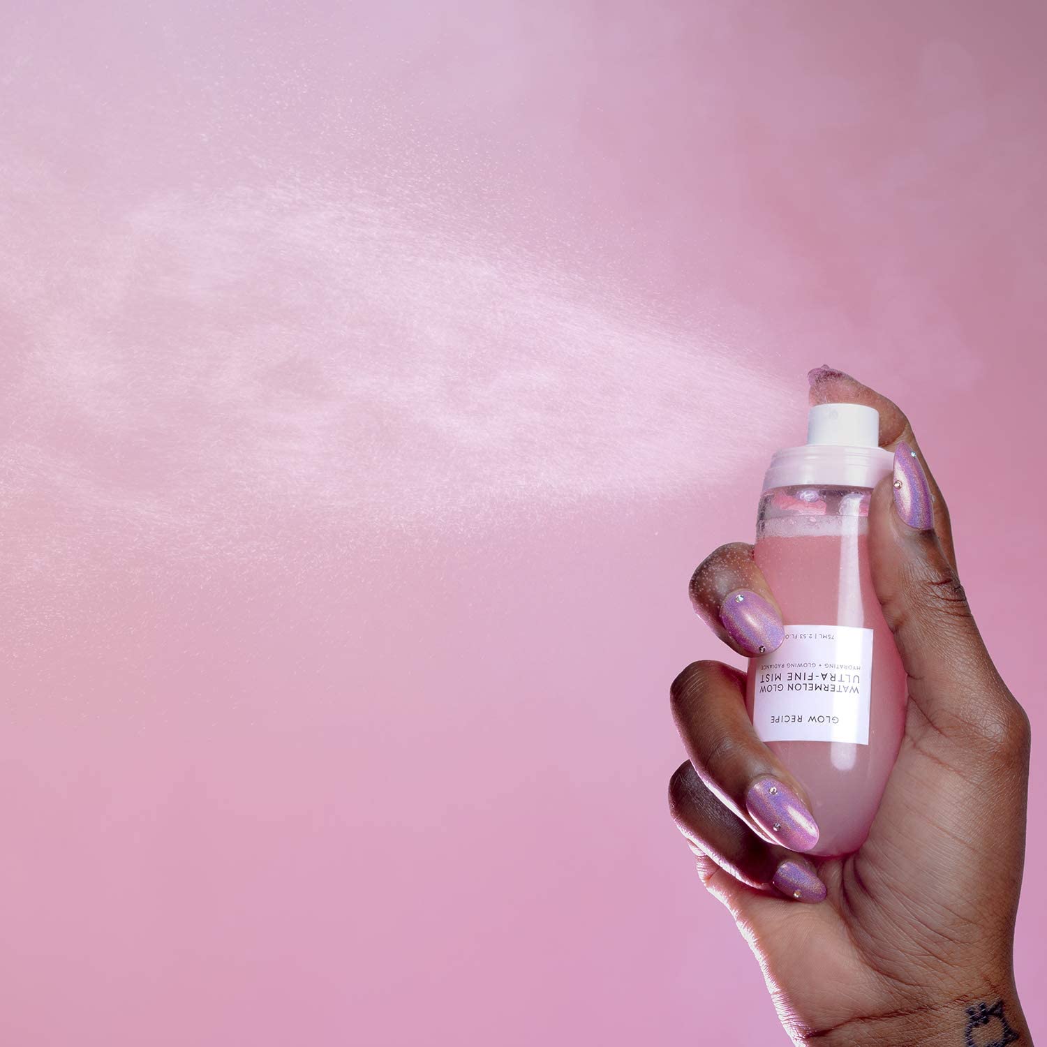 BRILLO GLOW RECIPE WATERMELON BRILLO GLOW SPRAY FACIAL BRUMA HIDRATANTE - NEBLINA ULTRAFINA PARA EL ROSTRO CON ÁCIDO - 3