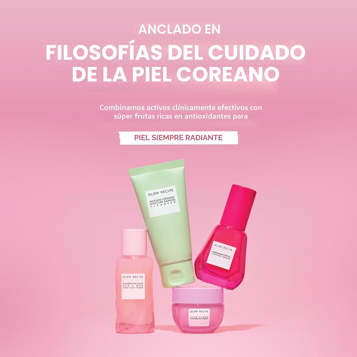 BRILLO GLOW RECIPE BLUEBERRY BOUNCE - LAVADO FACIAL EXFOLIANTE EN ESPUMA, LIMPIADOR FACIAL, DESMAQUILLANTE Y MASCARILLA - 6