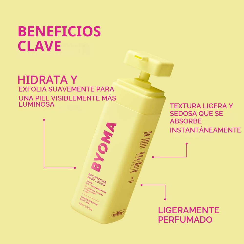 LOCIÓN CORPORAL ILUMINADORA BYOMA - 3