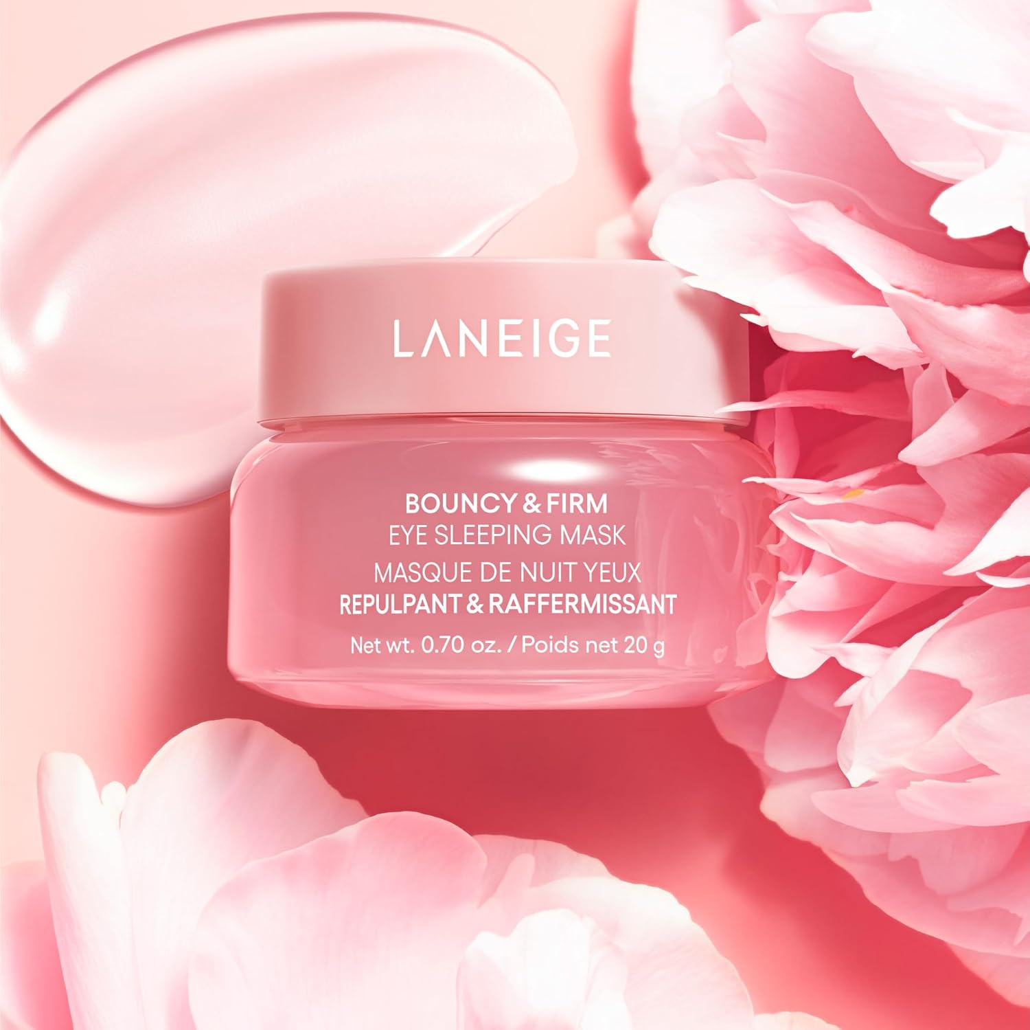 LANEIGE MÁSCARA DE DORMIR PARA OJOS BOUNCY Y FIRM: DESINFLAMA Y DA FIRMEZA CON COMPLEJO DE PEONÍA Y COLÁGENO, CERAMIDA - 2