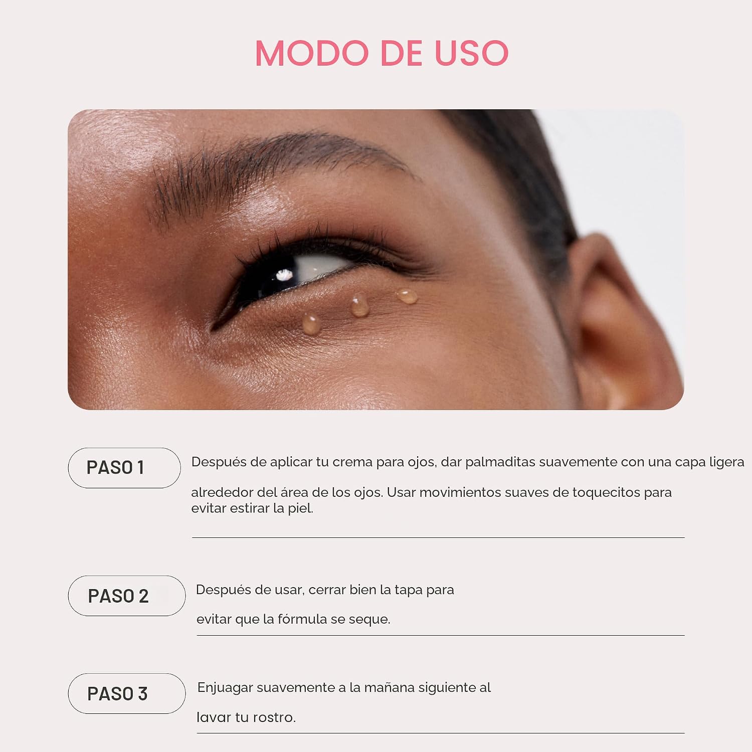 LANEIGE MÁSCARA DE DORMIR PARA OJOS BOUNCY Y FIRM: DESINFLAMA Y DA FIRMEZA CON COMPLEJO DE PEONÍA Y COLÁGENO, CERAMIDA - 7