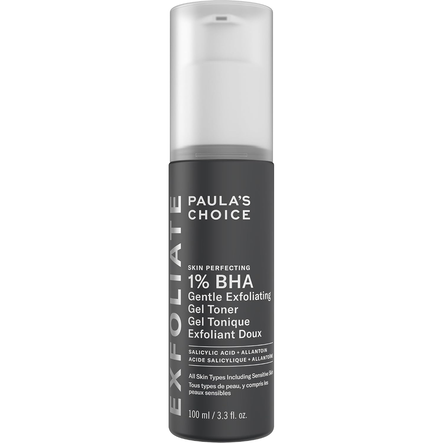 PAULA S CHOICE SKIN PERFECTING - TÓNICO DE GEL EXFOLIANTE 1% BHA, 3.3 ONZAS LÍQUIDAS - 1