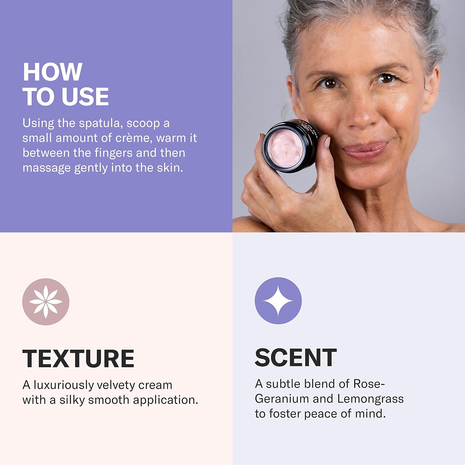 ODACITÉ CREMA DE NOCHE CON VITAMINA C Y ASHWAGANDHA RECETA DE CREMA DE LA NUIT BRILLO GLOW HIDRATANTE FACIAL - 4