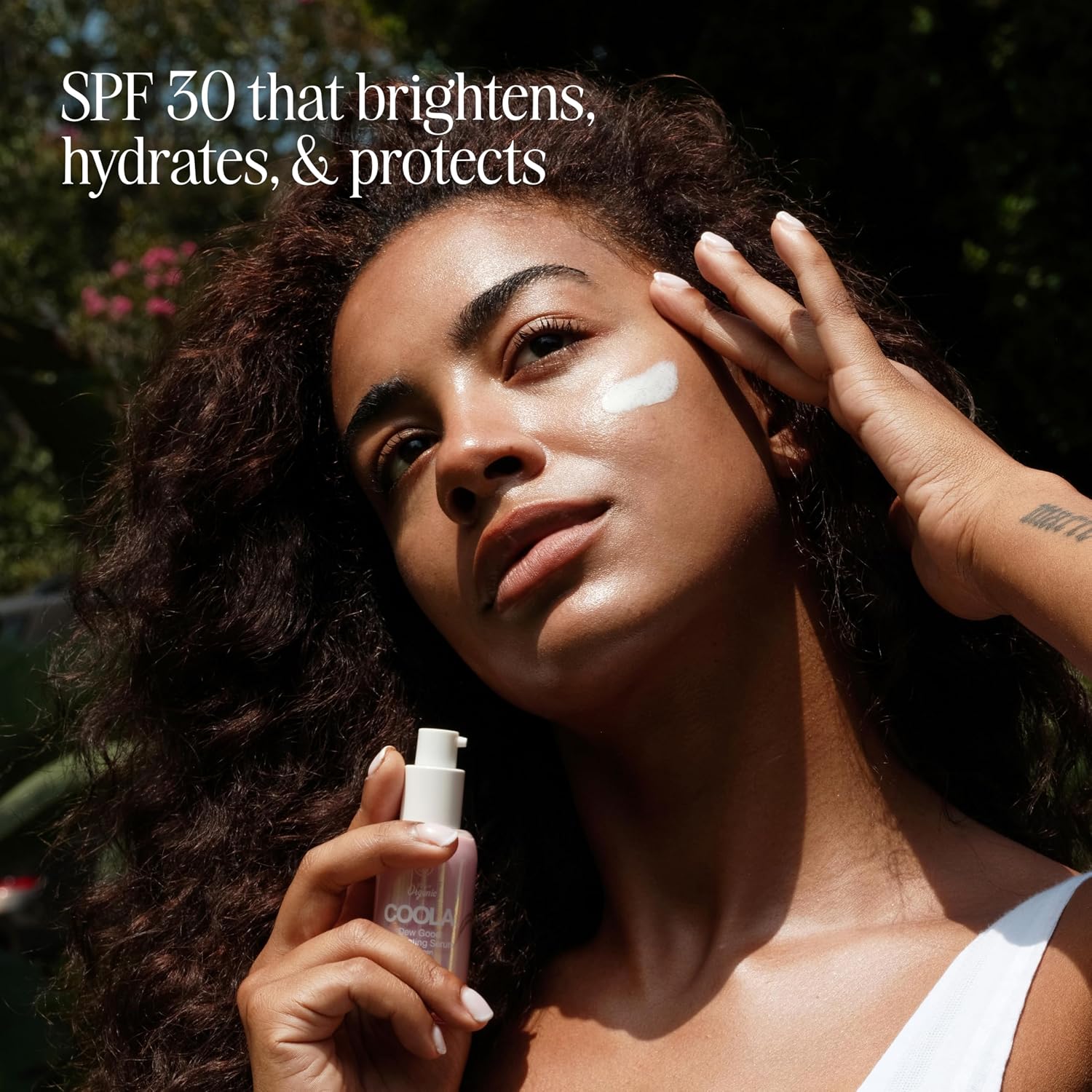 COOLA ORGANIC DEW GOOD ILLUMINATING PROBIOTIC SÉRUM FACIAL CONCENTRADO CON SPF 30 - DERMATOLOGIST TESTED PROTECTOR SOLAR - 2