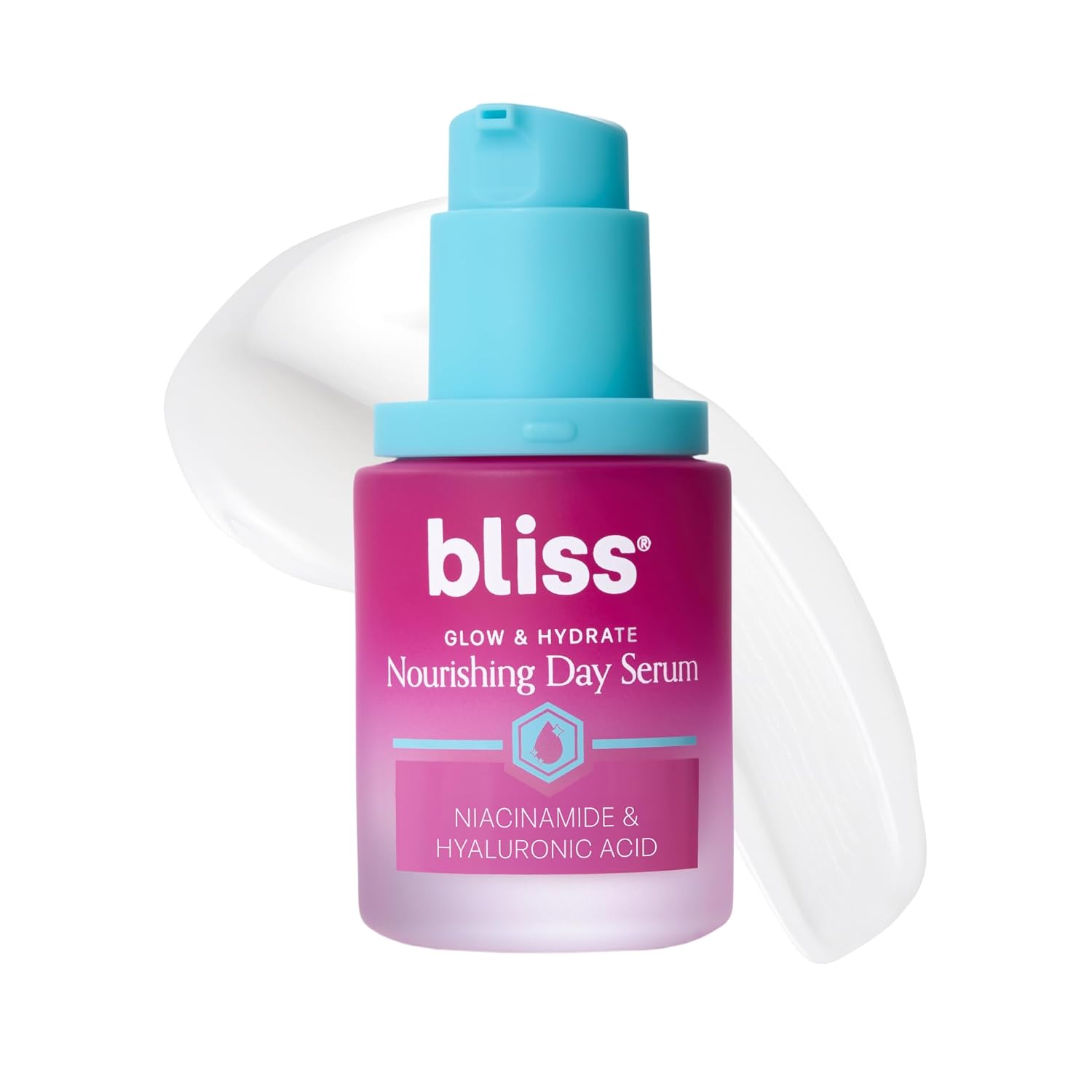 BLISS - SUERO ILUMINADOR E HIDRATANTE CON NIACINAMIDA Y ÁCIDO HIALURÓNICO, 1 ONZA LÍQUIDA, MEJORA LA OPACIDAD E HIDRATA - 1