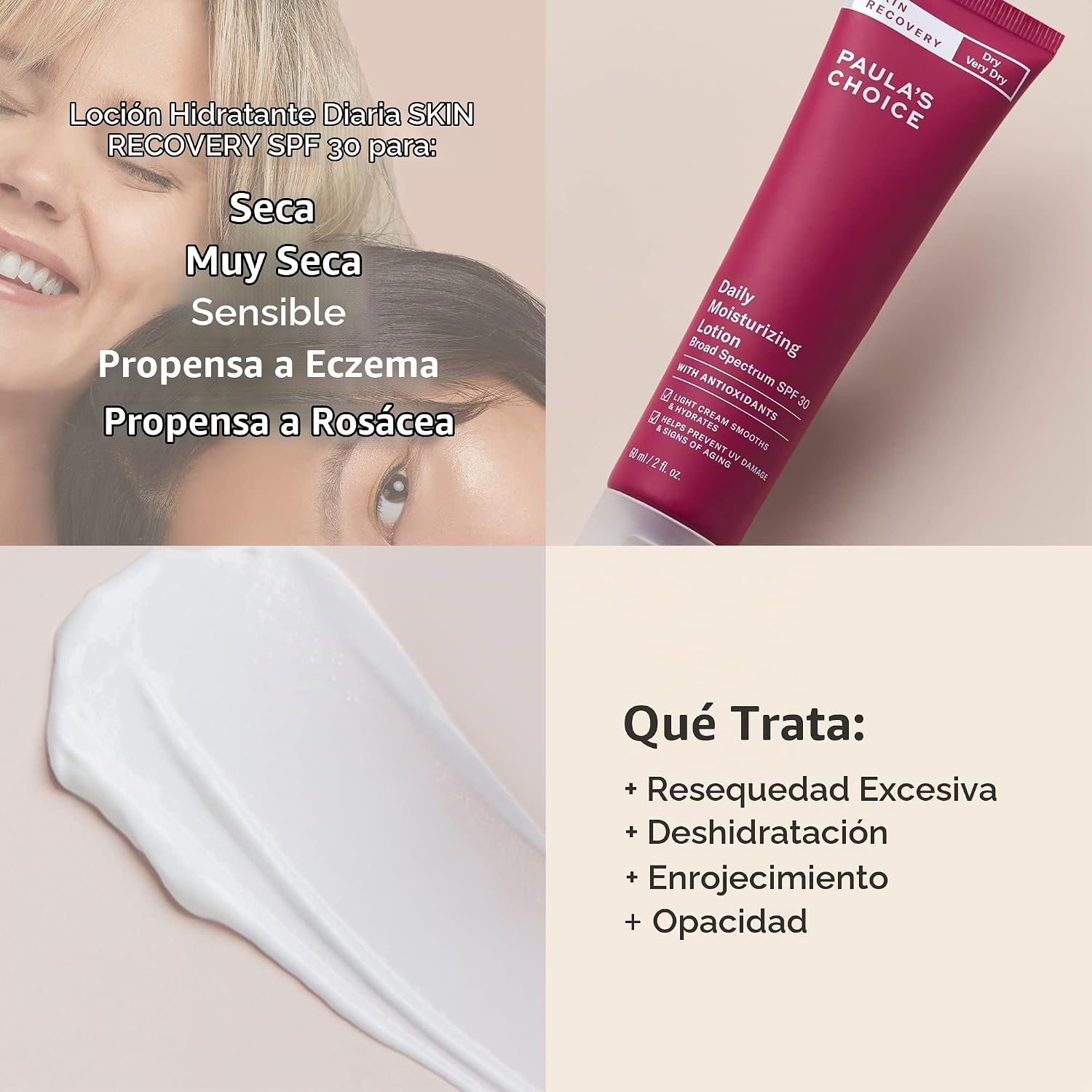 PAULA S CHOICE SKIN RECOVERY LOCIÓN DIARIA PROTECTOR SOLAR MINERAL SPF 30 - 2