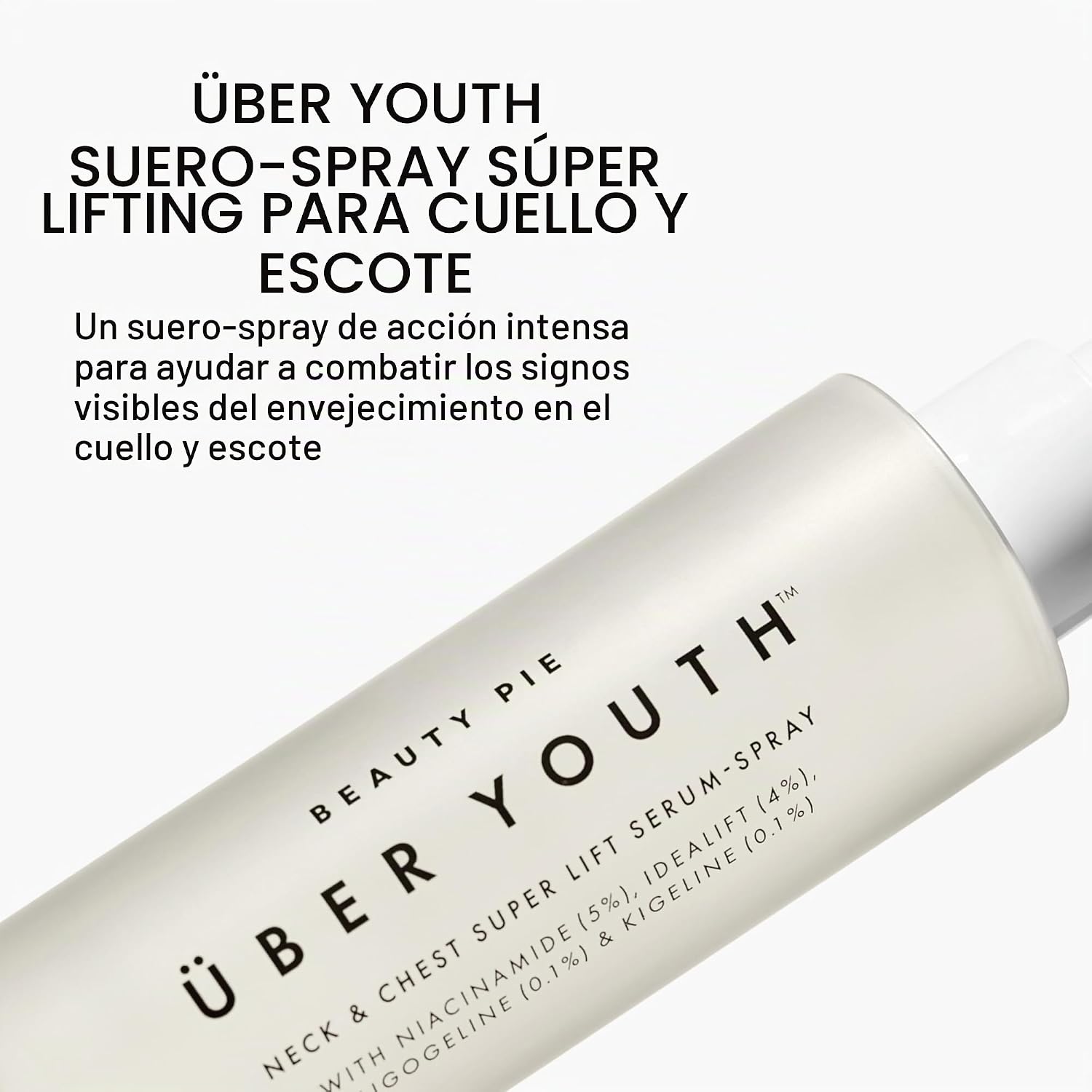 BEAUTY PIE BER YOUTH SPRAY PARA EL CUELLO Y EL PECHO SUERO ANTIENVEJECIMIENTO - 4