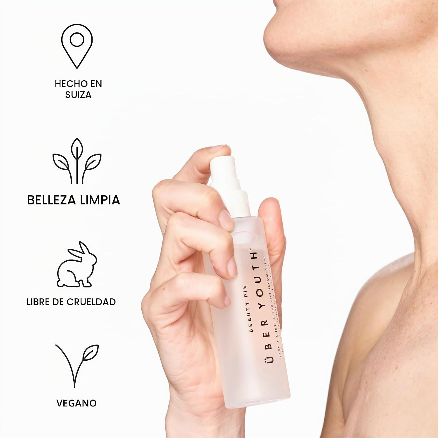 BEAUTY PIE BER YOUTH SPRAY PARA EL CUELLO Y EL PECHO SUERO ANTIENVEJECIMIENTO - 7