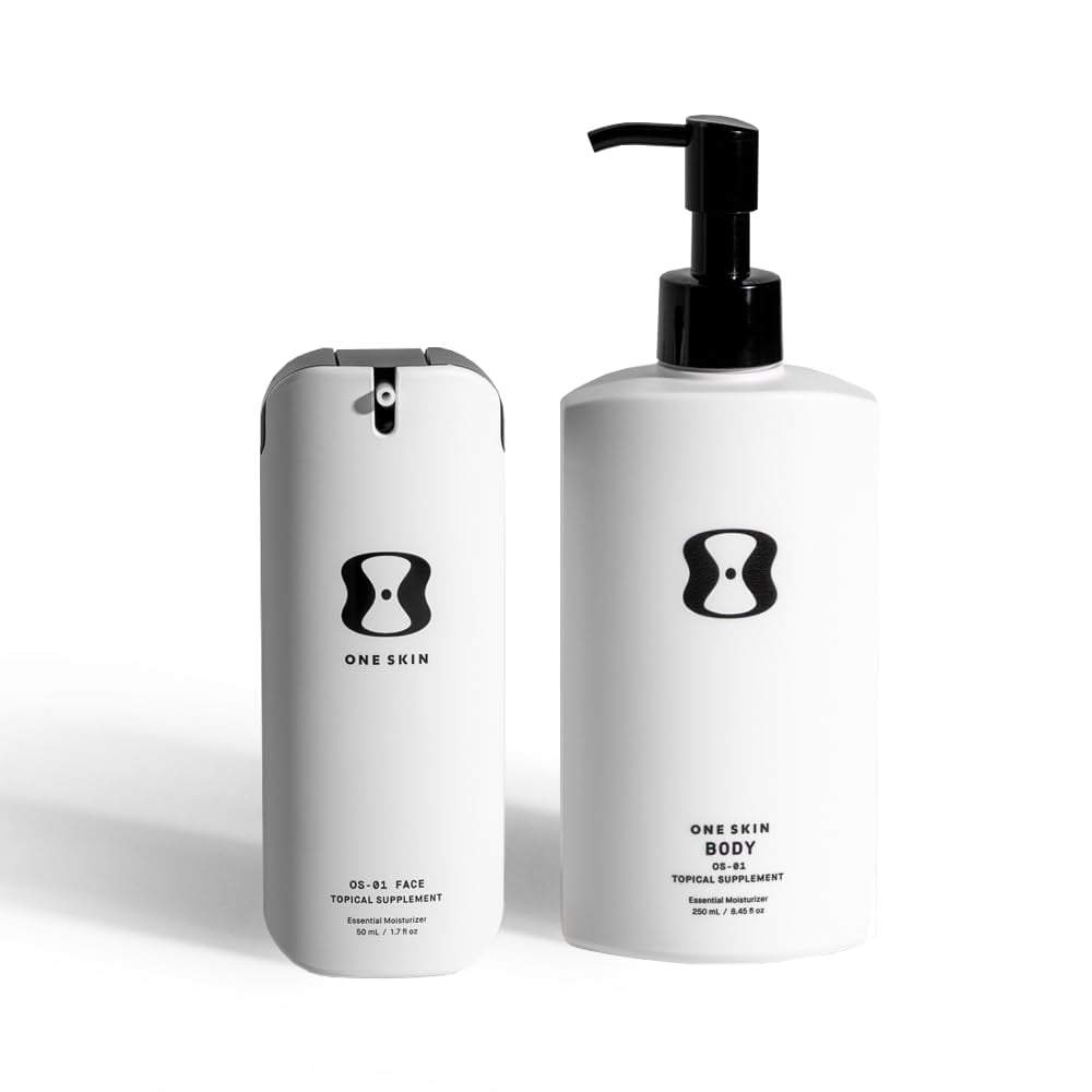 ONESKIN OS-01 FACE Y BODY CREMA HIDRATANTE PARA REVERTIR LA EDAD, JUEGO DE 2 PIEZAS - 1