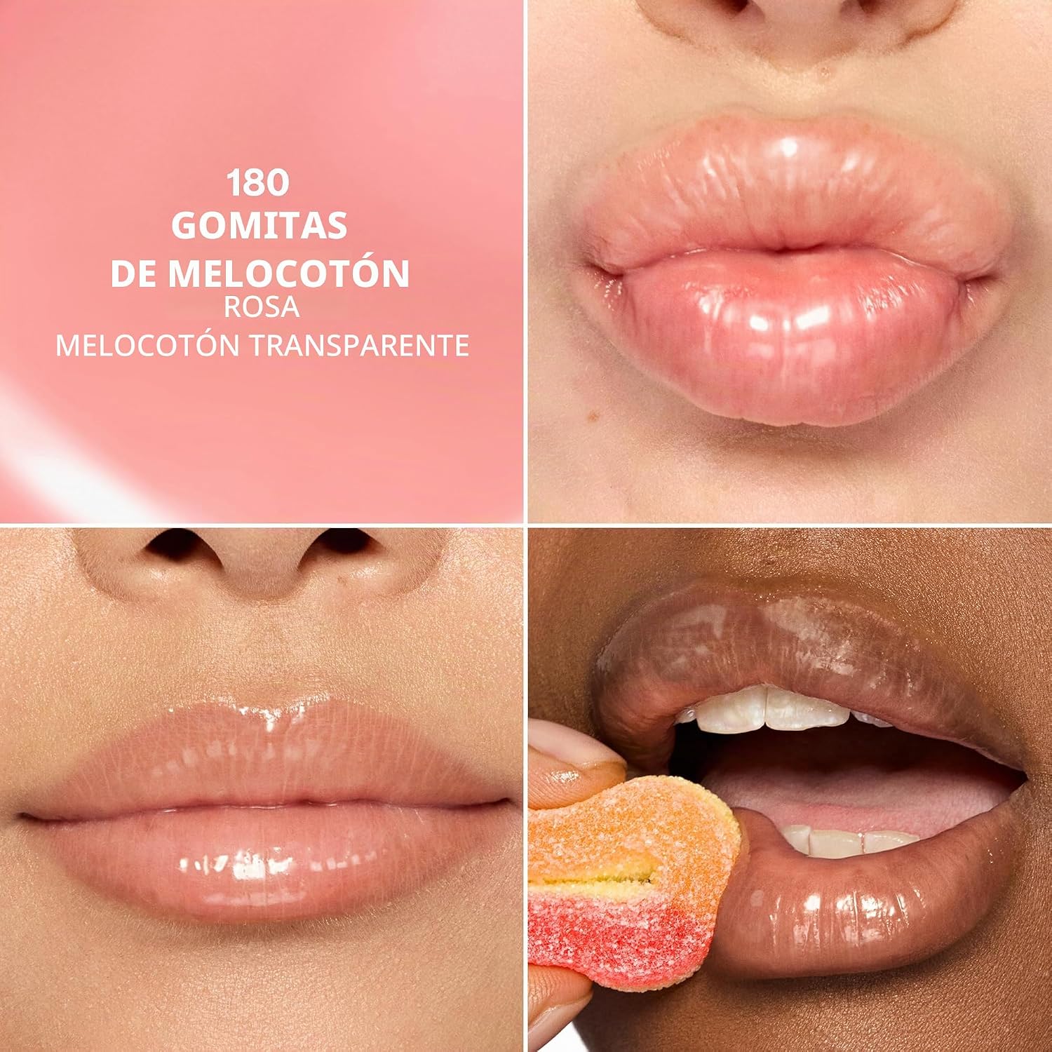 COVERGIRL CLEAN FRESH SQUISHY GLAZE LIP BUTTER BALM, SABORIZADO, ANTIADHERENTE, CON VITAMINA E Y MANTECA DE KARITÉ, 180 - 2