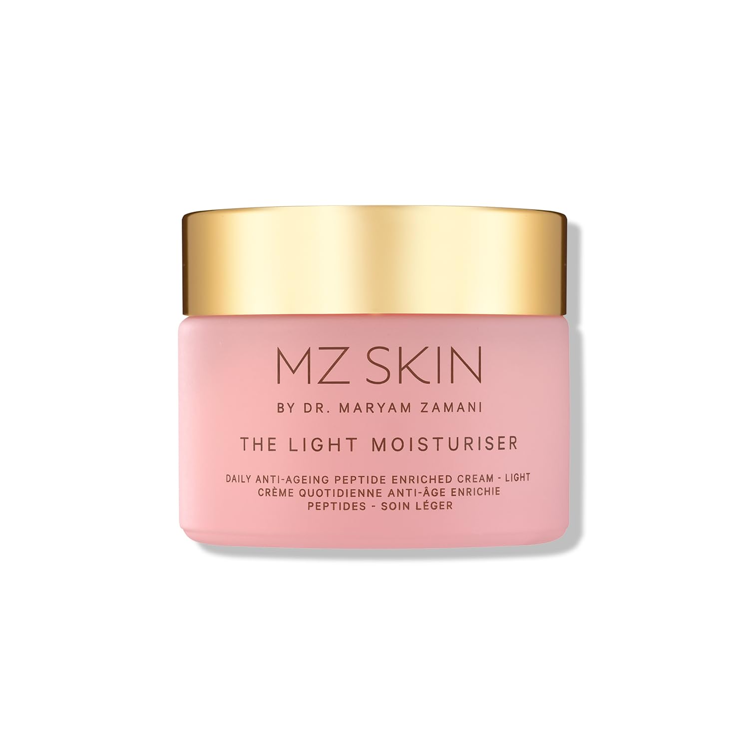 MZ SKIN THE LIGHT CREMA HIDRATANTE FACIAL CREMA FACIAL LIGERA ANTIENVEJECIMIENTO CON ÁCIDO HIALURÓNICO, PÉPTIDOS Y COLÁGENO - 1
