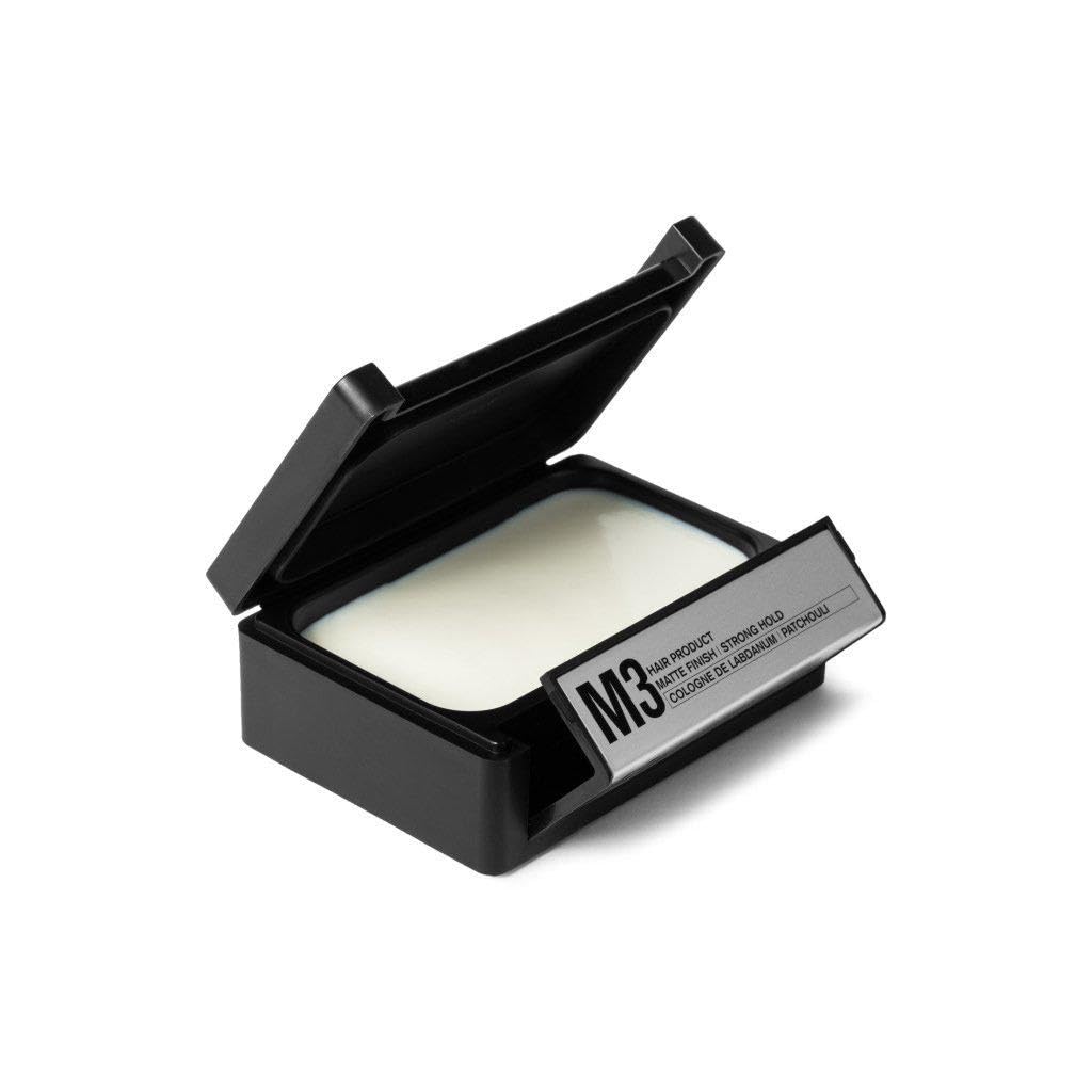 PATRICKS M3 - POMADA PARA EL CABELLO CON ACABADO MATE PARA HOMBRES, ESTILO DE SUJECIÓN FUERTE Y CONTROL RESISTENTE AL AGUA - 1