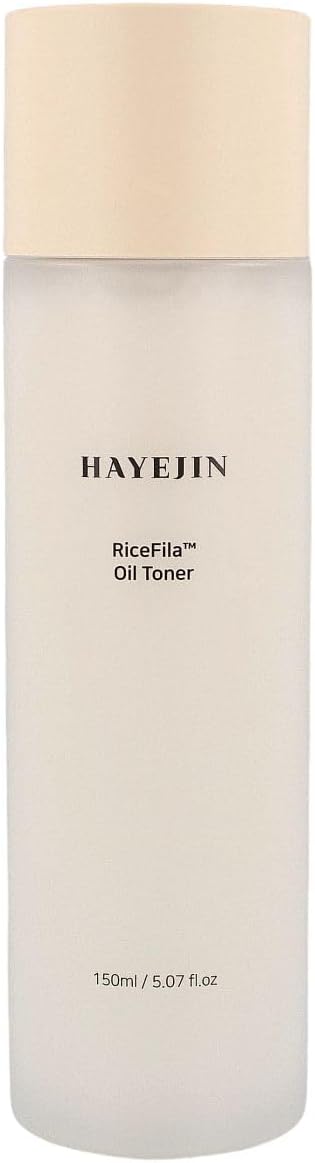 HAYEJIN TÓNICO DE ACEITE FACIAL RICEFILA SIN GLUTEN, 5.1 FL OZ - 4