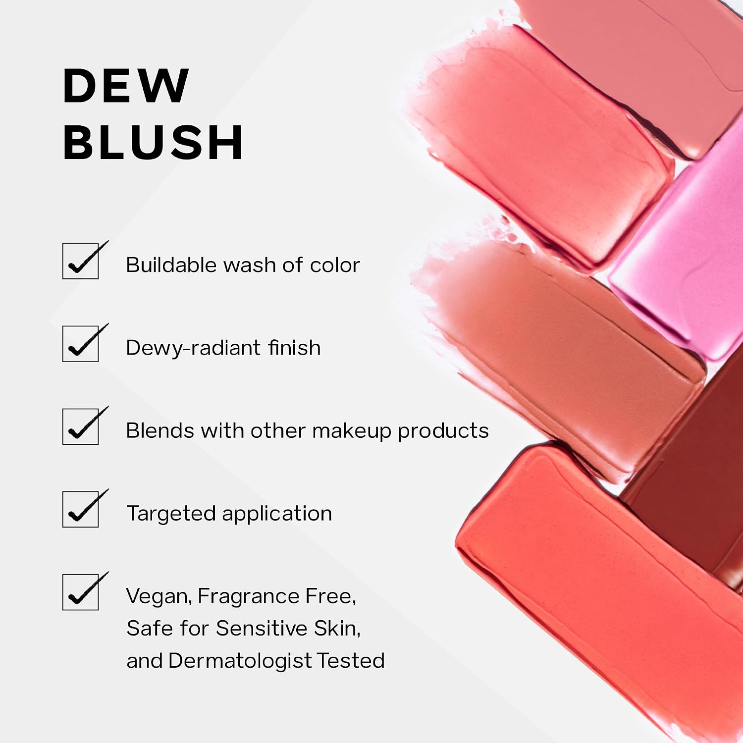 SAIE MINI DEW - RUBOR LÍQUIDO PARA MEJILLAS RUBOR EN CREMA HIDRATANTE EN BARRA CON UNA FÓRMULA MEZCLABLE CONSTRUIBLE TINTE - 4