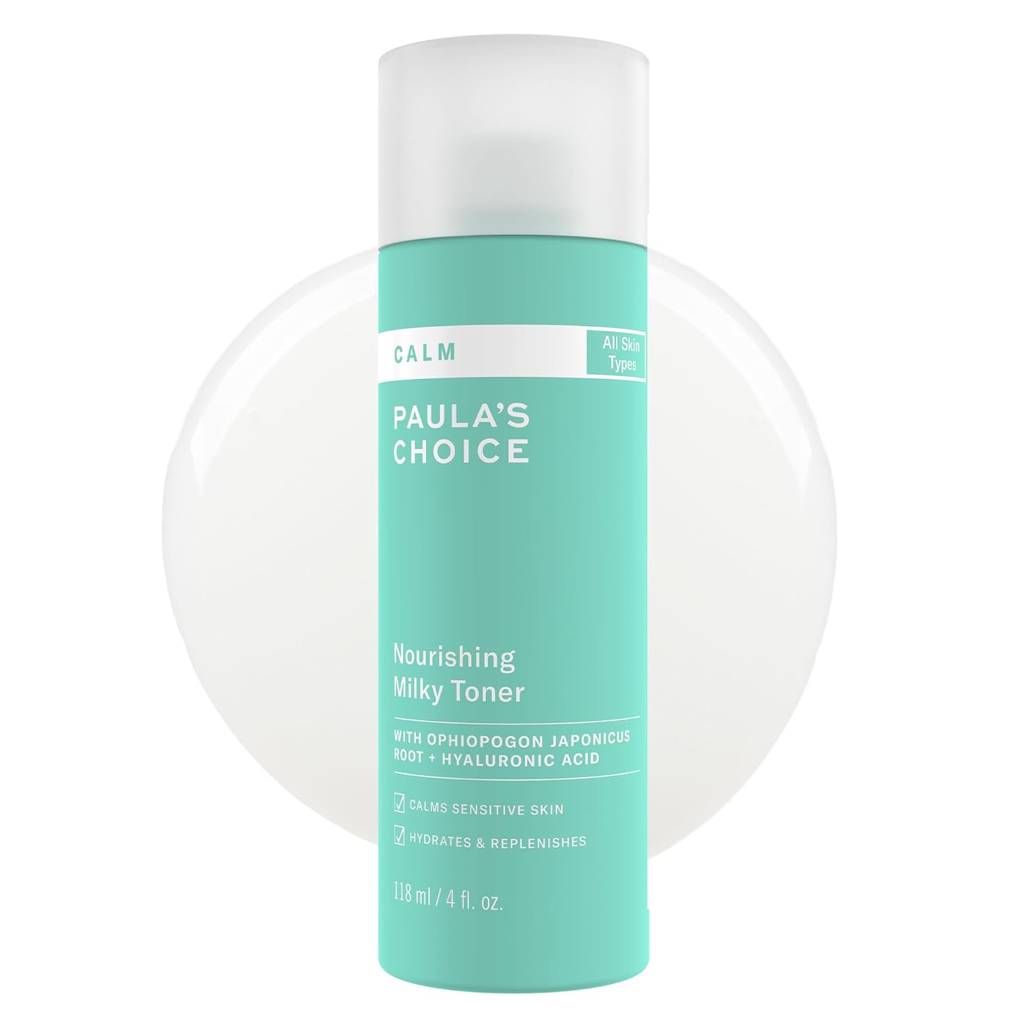 PAULA S CHOICE TÓNICO LECHOSO NUTRITIVO CALMANTE PARA PIELES SENSIBLES, 4 ONZAS LÍQUIDAS - 1