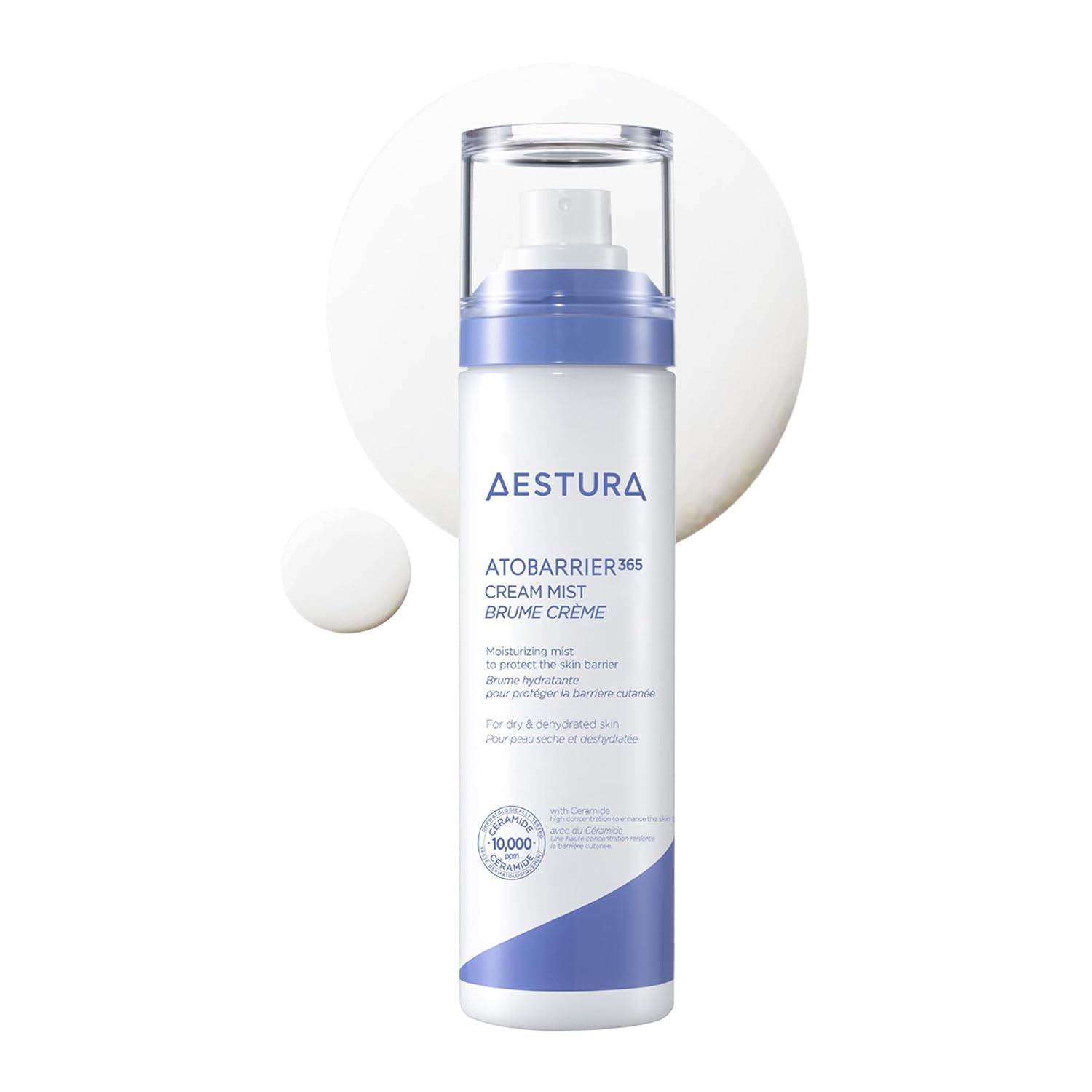 AESTURA ATOBARRIER365 CREMA NIEBLA CON 10,000PPM DE CERAMIDAS RESPALDO DE BARRERA DE HUMEDAD, NIEBLA HIDRATANTE ULTRAFINA, - 1