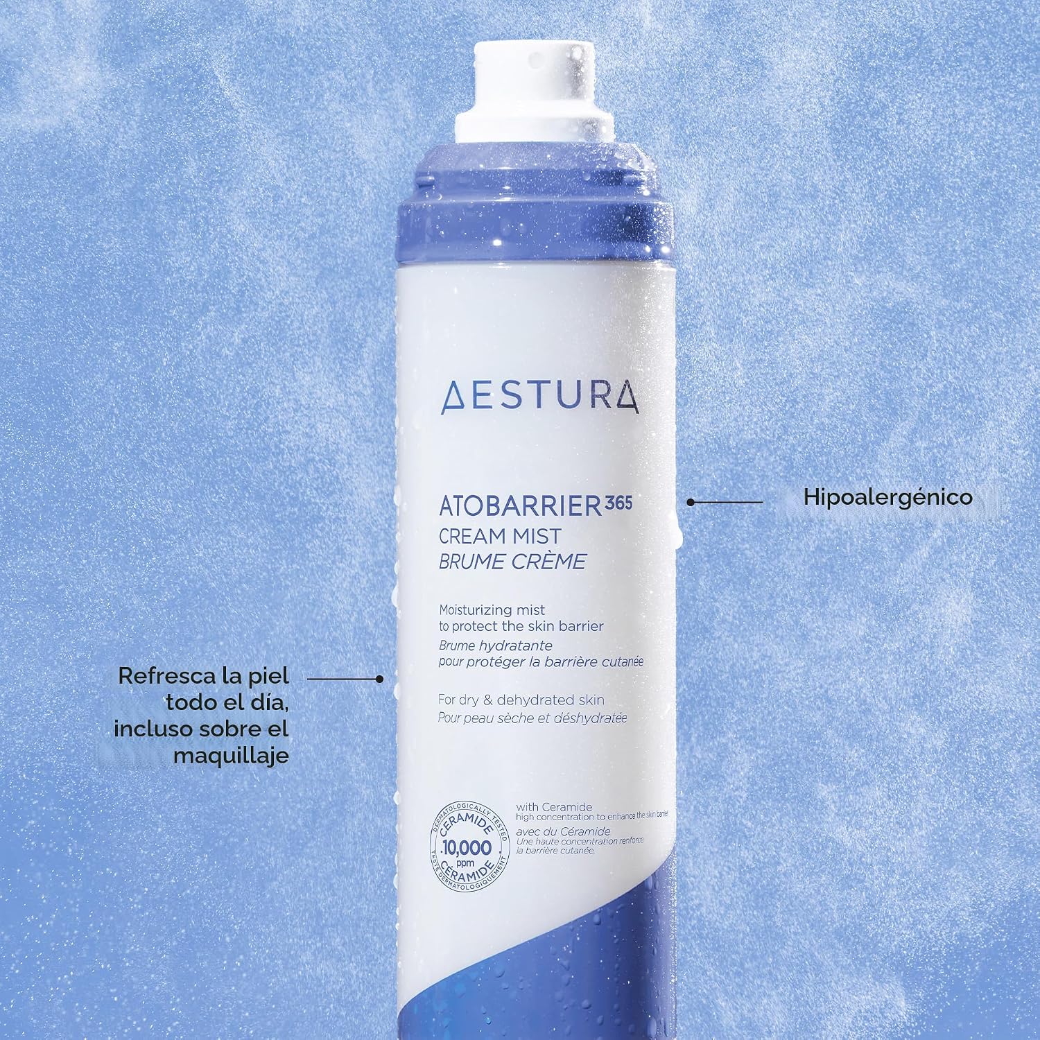 AESTURA ATOBARRIER365 CREMA NIEBLA CON 10,000PPM DE CERAMIDAS RESPALDO DE BARRERA DE HUMEDAD, NIEBLA HIDRATANTE ULTRAFINA, - 6
