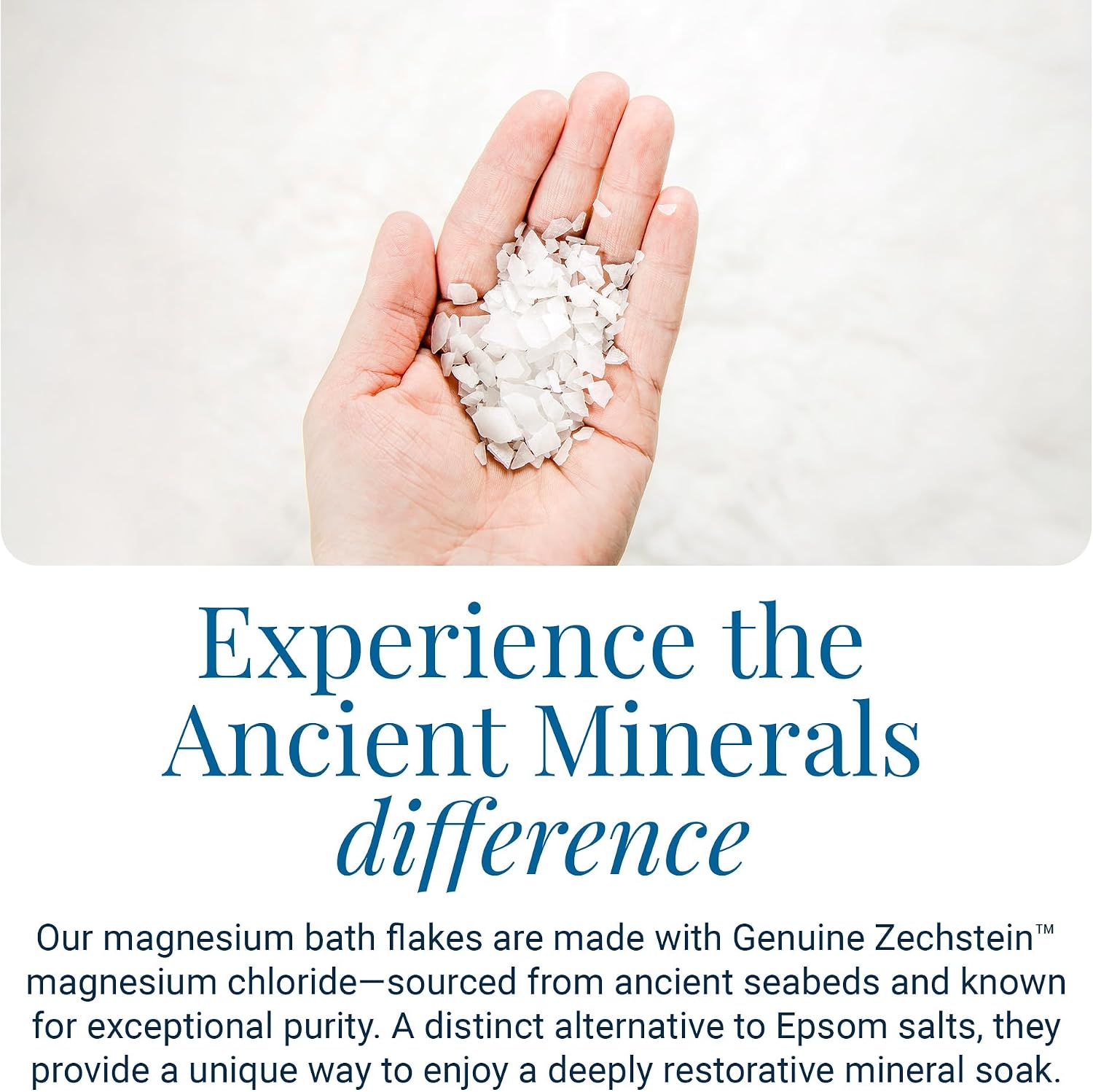 ANCIENT MINERALS COPOS DE BAÑO DE MAGNESIO, BOLSA DE UN SOLO USO. - 5