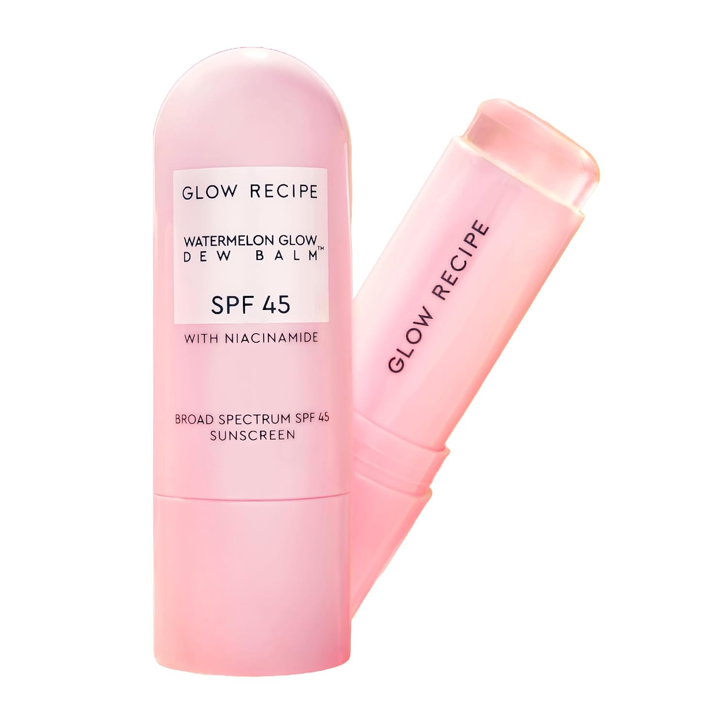 BRILLO GLOW RECIPE PROTECTOR SOLAR FACIAL EN BARRA SPF 45 PROTECTOR SOLAR COREANO DE TAMAÑO DE VIAJE CON ÁCIDO HIALURÓNICO - 1
