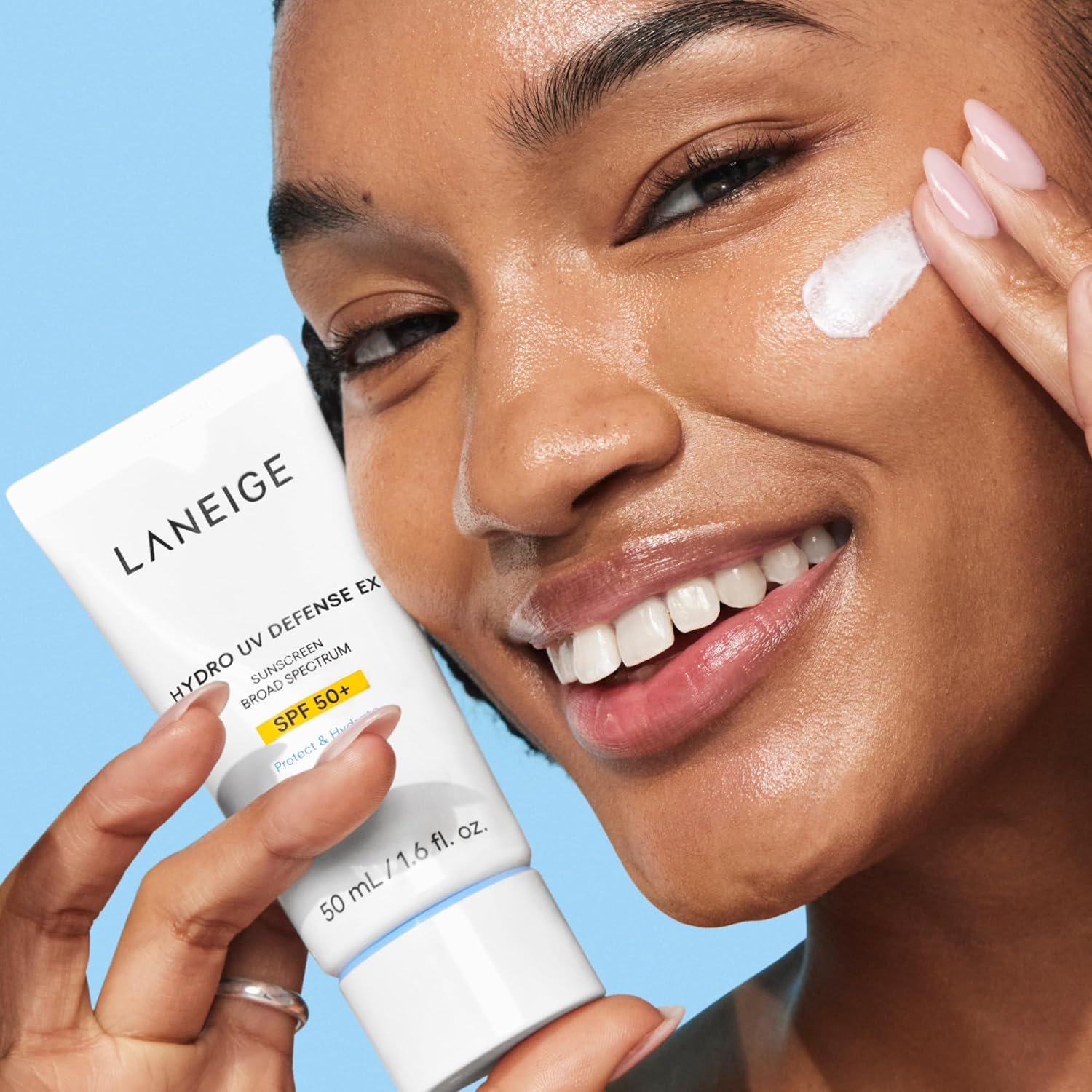 LANEIGE HYDRO UV DEFENSE PROTECTOR SOLAR SPF 50 HIPOALERGÉNICO Y DERMATÓLOGO, PROTECCIÓN SOLAR COREANA DE AMPLIO ESPECTRO - 6