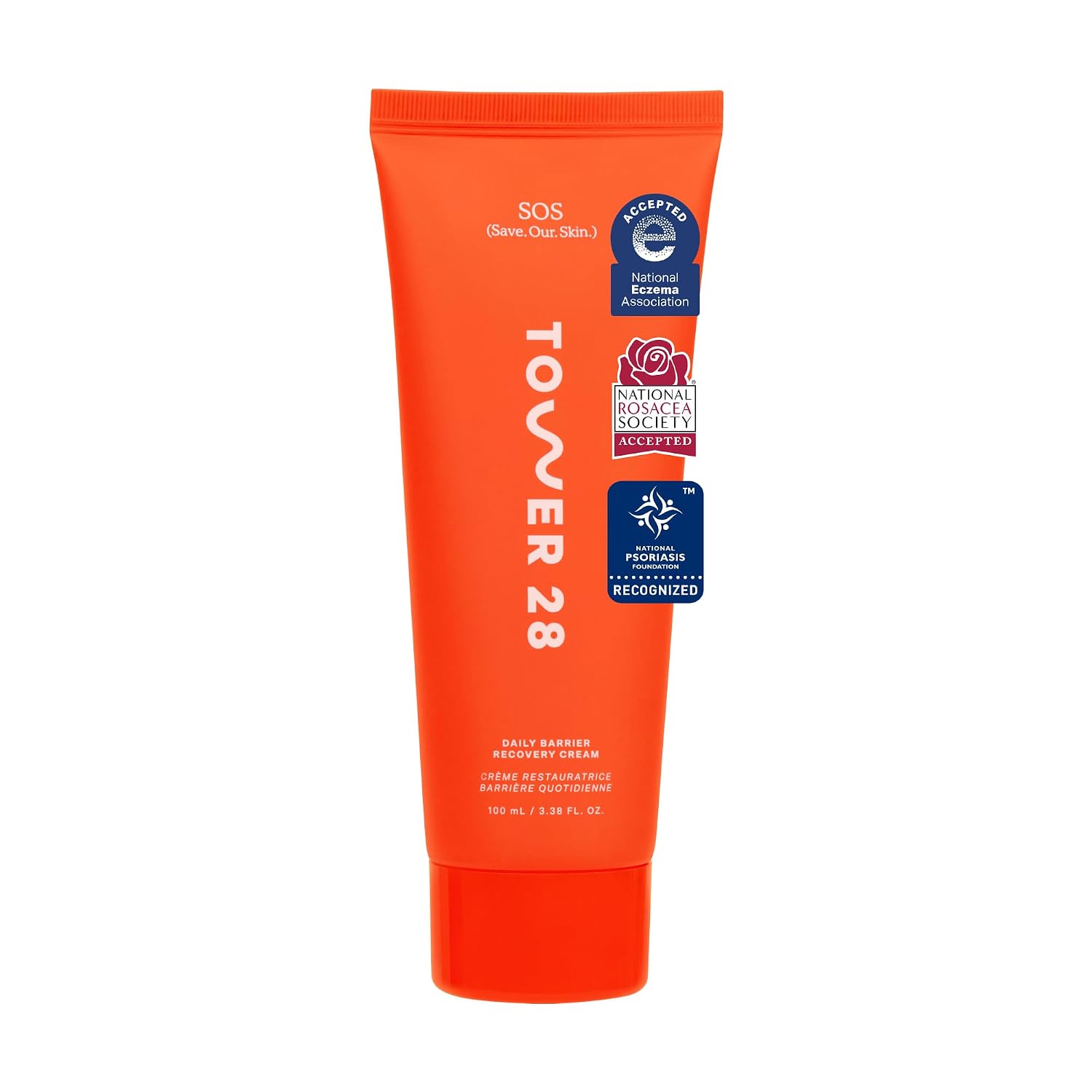 TOWER 28 SOS RECOVERY CREMA FACIAL HIDRATANTE PARA PIELES SENSIBLES 1.86 OZ - 1