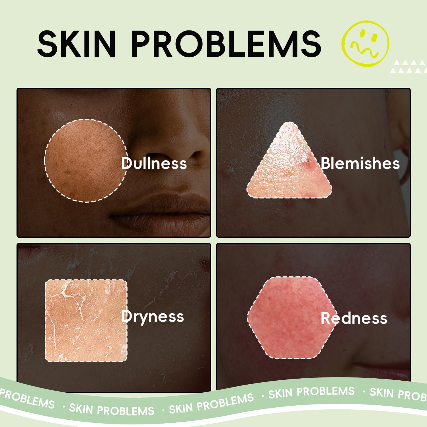 KIT DE MAQUILLAJE SET DE CUIDADO DE LA PIEL DE FRUTAS PARA ADOLESCENTES, 5 RUTINAS DIARIAS PARA EL CUIDADO DE LA PIEL - 5