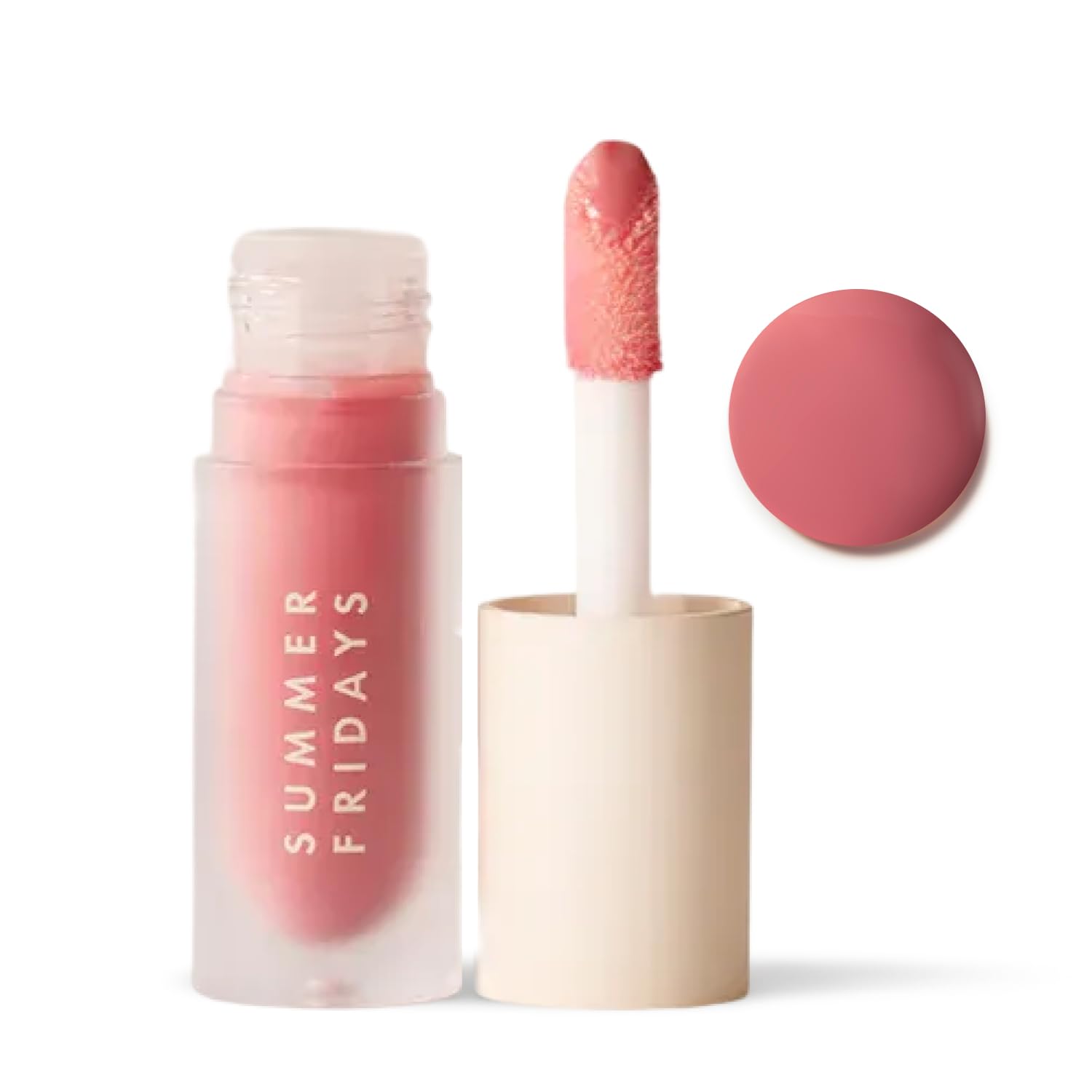 SUMMER FRIDAYS DREAM LIP ACEITE NUTRIENTE - ACEITE LABIAL CON TINTE CON COBERTURA TRANSPARENTE HIDRATANTE, ALTO BRILLO E - 1