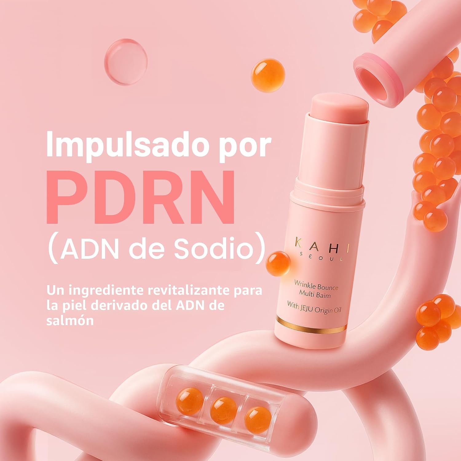 KAHI - WRINKLE BOUNCE MULTI BALM, BÁLSAMO HIDRATANTE TODO EN UNO, CREMA PARA OJOS, CREMA PARA EL CUELLO, BASE DE MAQUILLAJE - 5