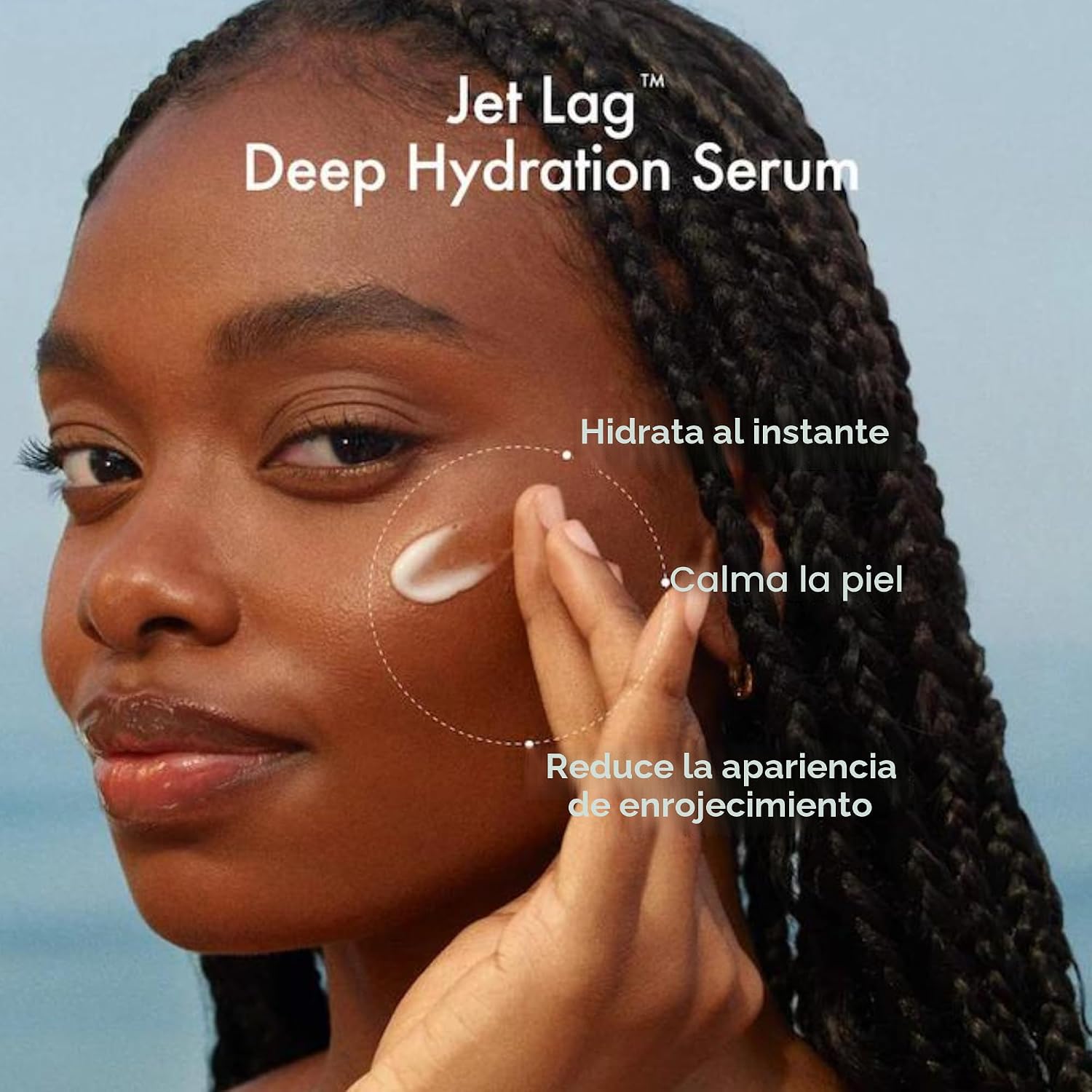 SUMMER FRIDAYS JET LAG - SUERO DE HIDRATACIÓN PROFUNDA, SUERO FACIAL HIDRATANTE PARA PIEL SECA CON GLICERINA Y ESCUALANO, - 3