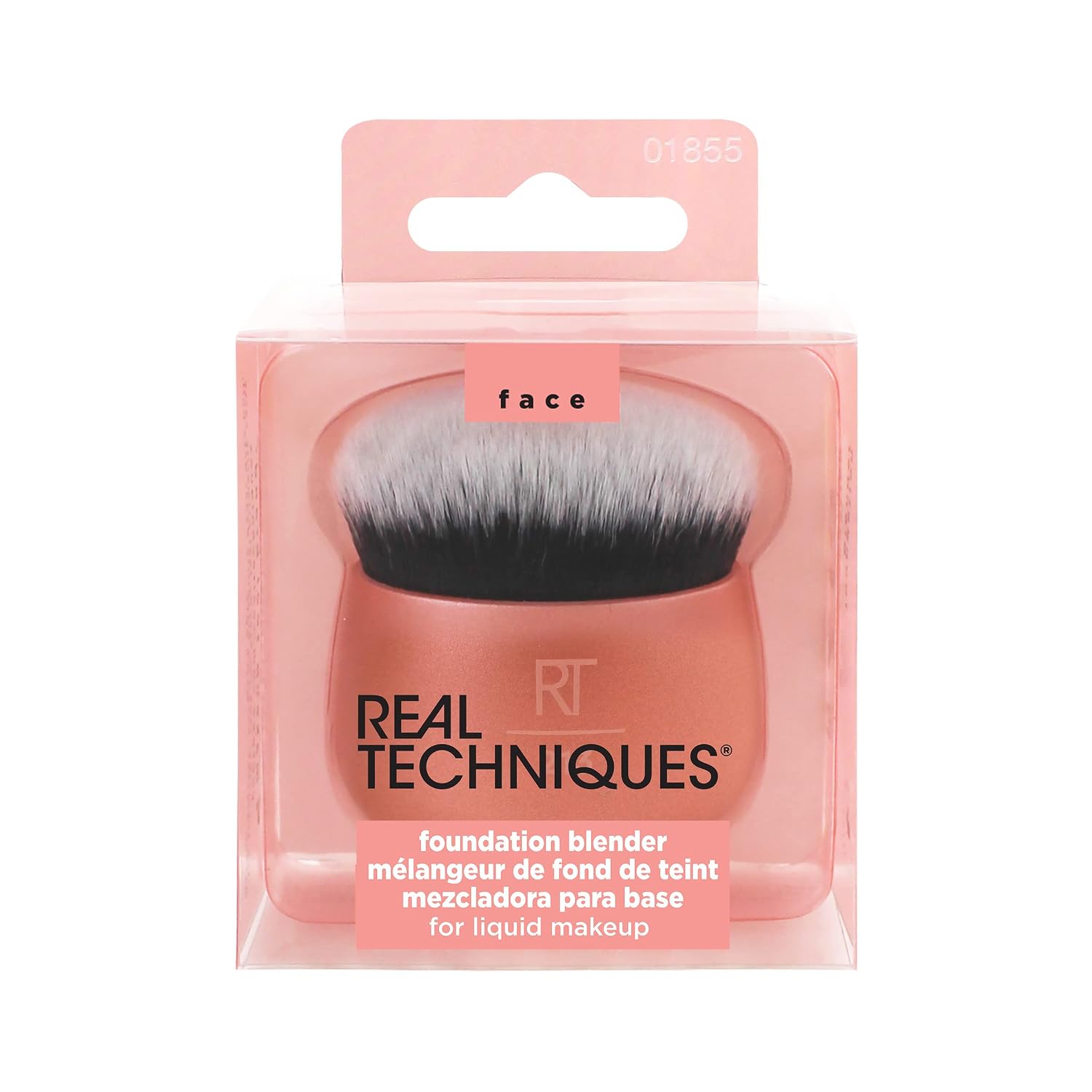 REAL TECHNIQUES LICUADORA DE MAQUILLAJE, BROCHA KABUKI PARA MAQUILLAJE - 2