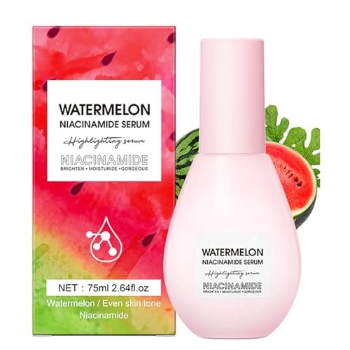 SÉRUM HIDRATANTE DE NIACINAMIDA DE SANDÍA PARA EL CUIDADO DE LA PIEL DE LA CARA, HIDRATA E ILUMINA CON ÁCIDO HIALURÓNICO, - 7