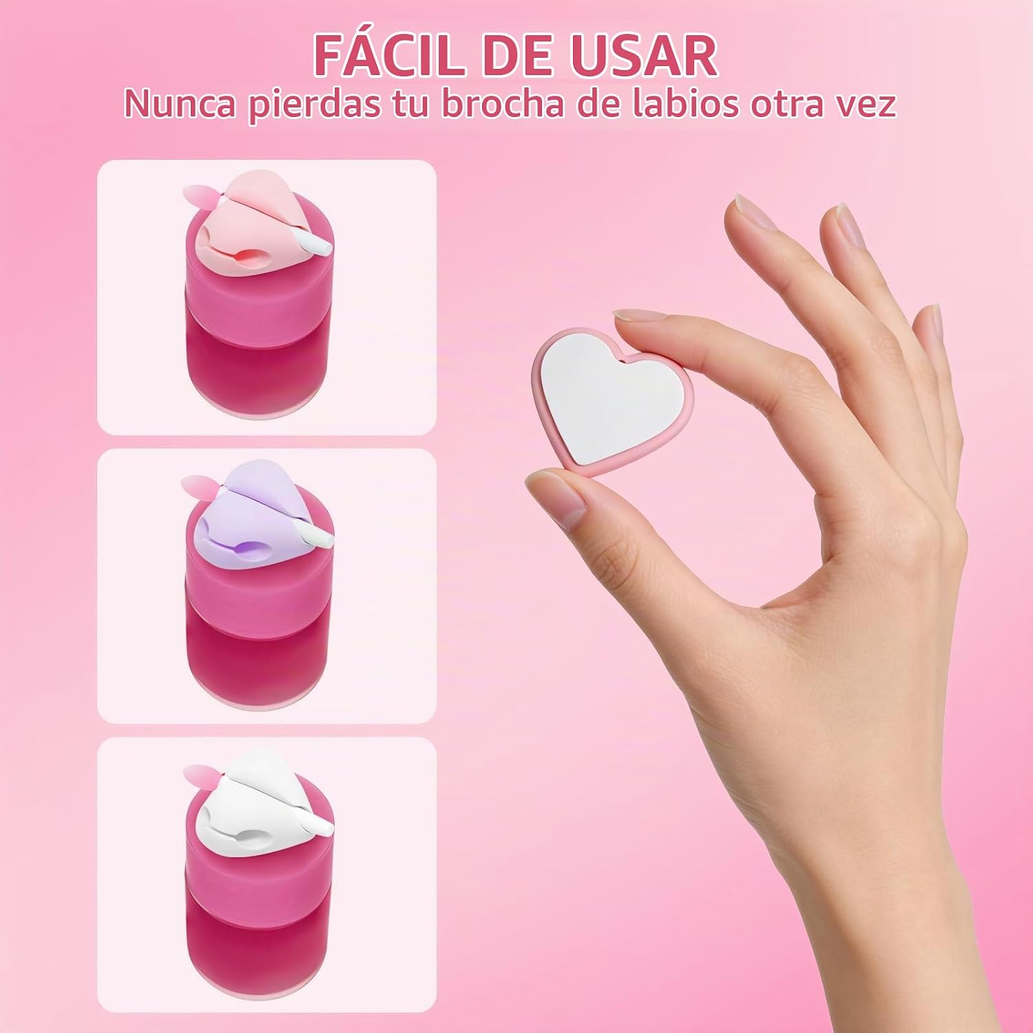 KEUYE SOPORTE PARA ESPÁTULA COMPATIBLE CON MÁSCARA DE LABIOS LANEIGE, AGUJEROS Y ESPÁTULAS - 6