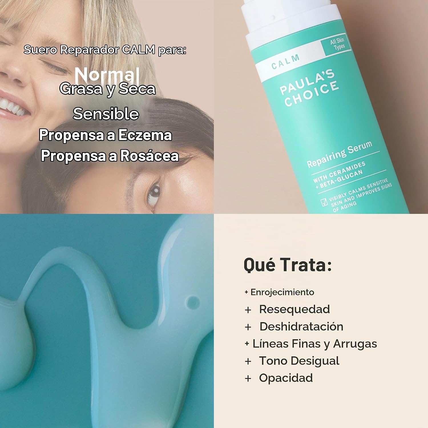 PAULA S CHOICE SUERO REPARADOR CALM PARA PIELES SENSIBLES, 1 FL OZ - 2