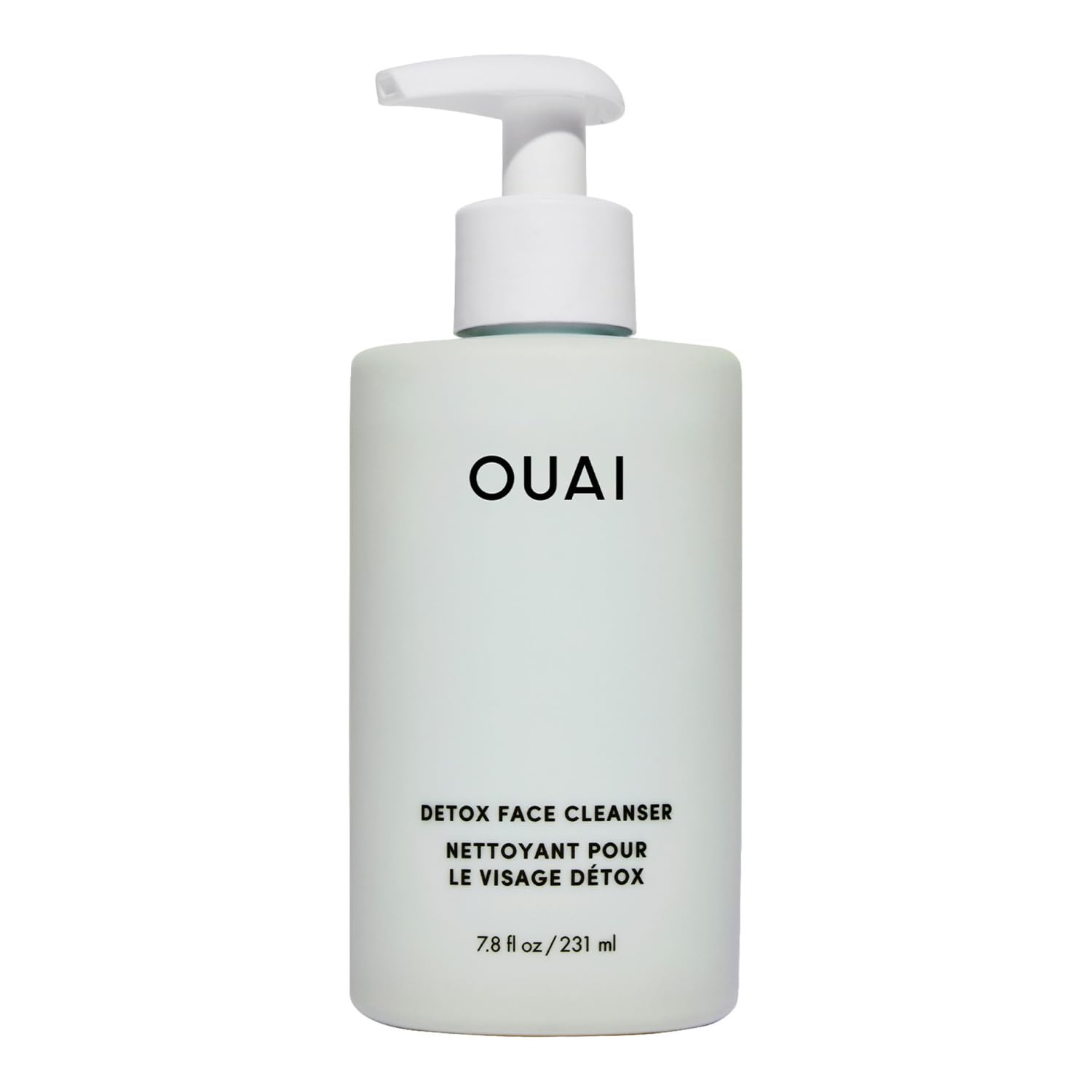 OUAI LIMPIADOR FACIAL DETOX - LIMPIADOR FACIAL DE LIMPIEZA PROFUNDA CON ÁCIDO GLICÓLICO, NIACINAMIDA Y PHA - ELIMINA - 1