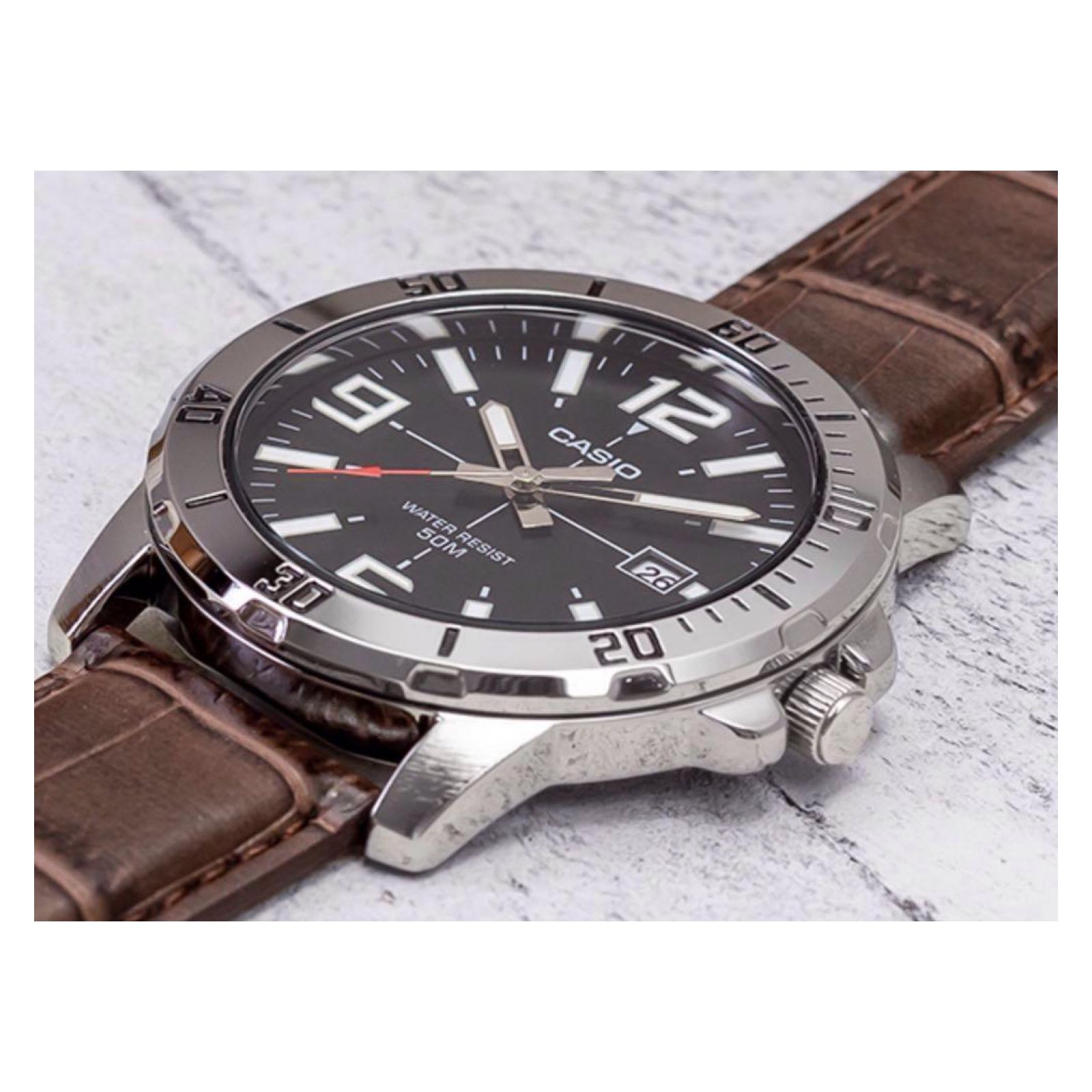 RELOJ CASIO HOMBRE ANÁLOGO MTP-VD01L-1B - 4