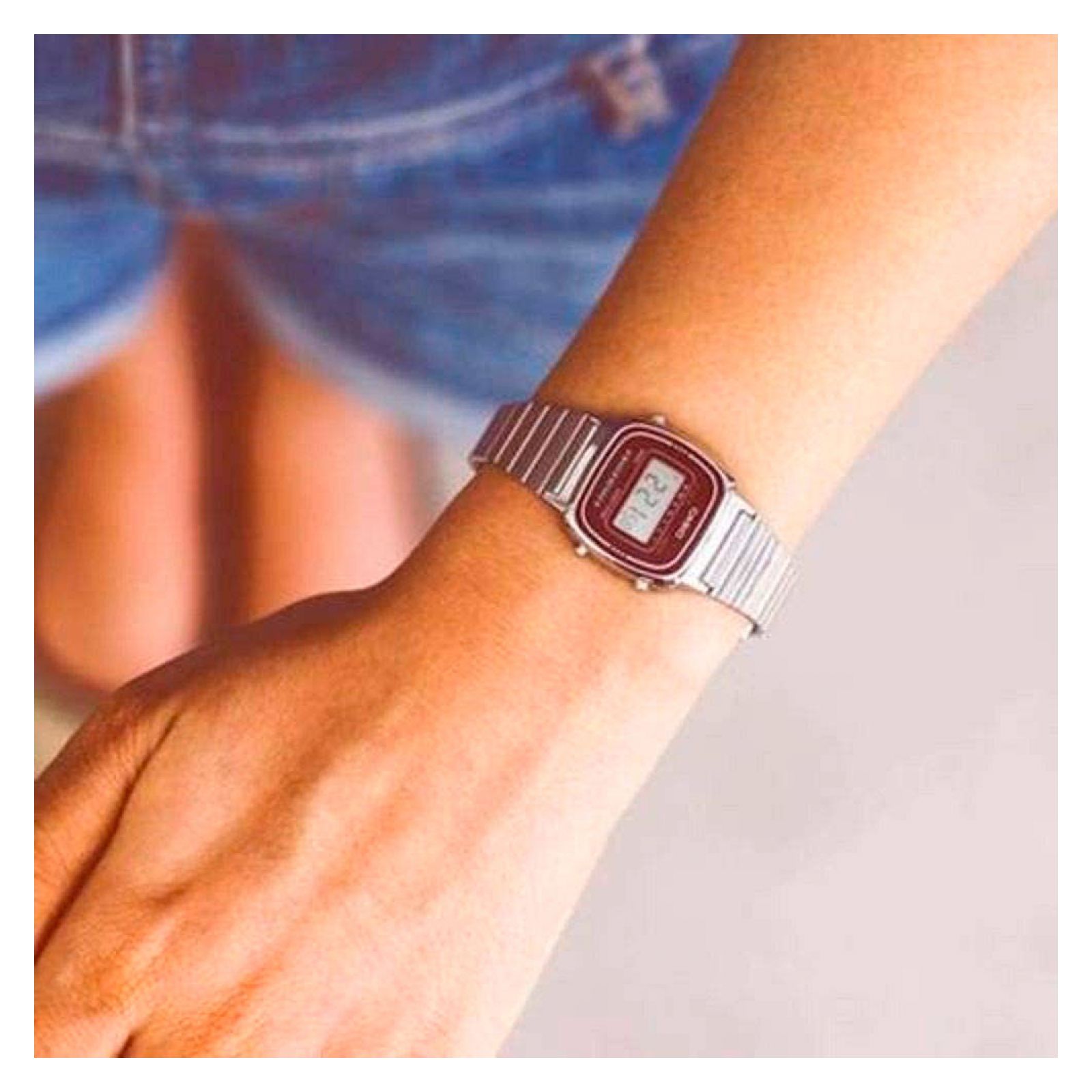 RELOJ CASIO MUJER DIGITAL LA-670WA-4 - 4
