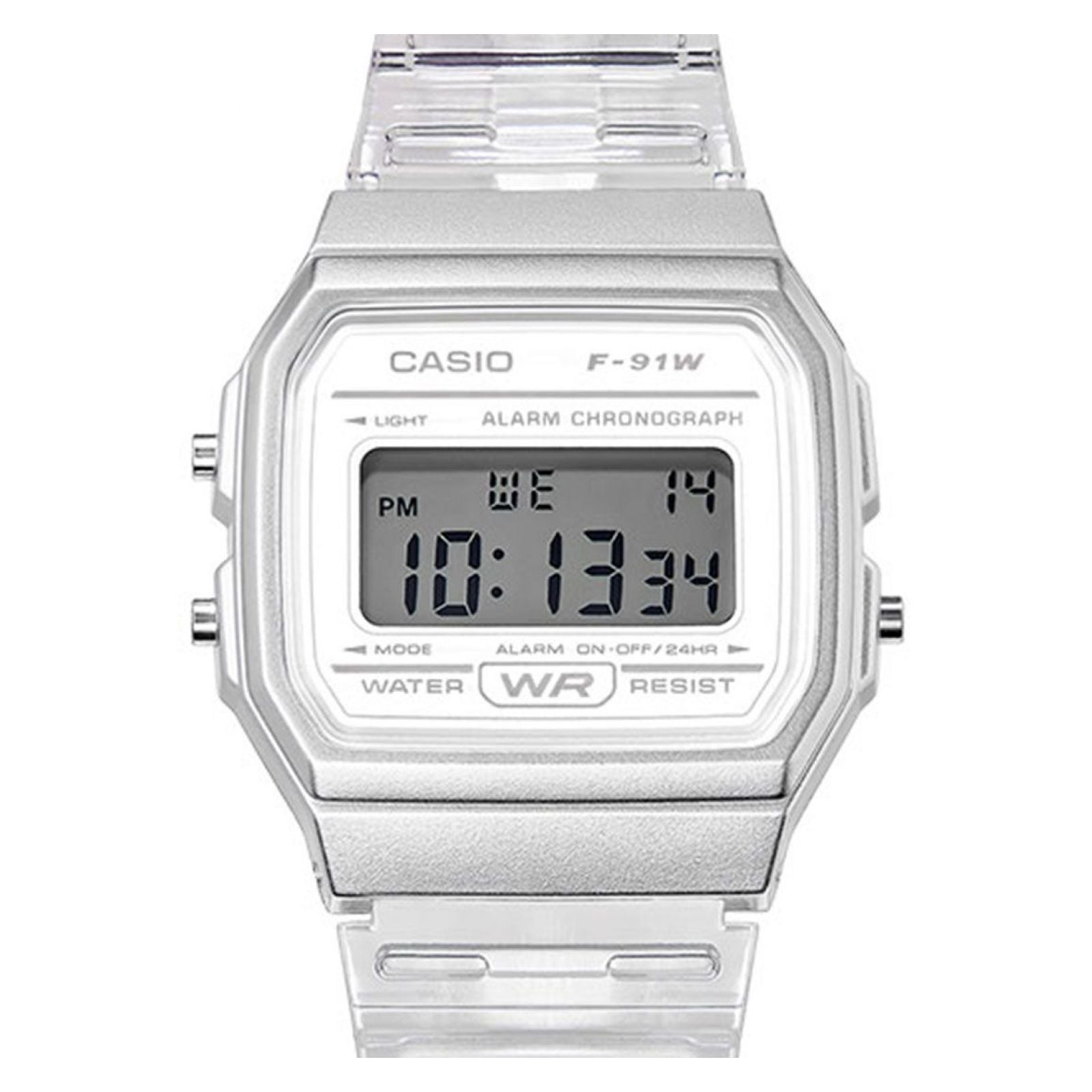 RELOJ CASIO MUJER ANÁLOGO F91WS-7DF - 1