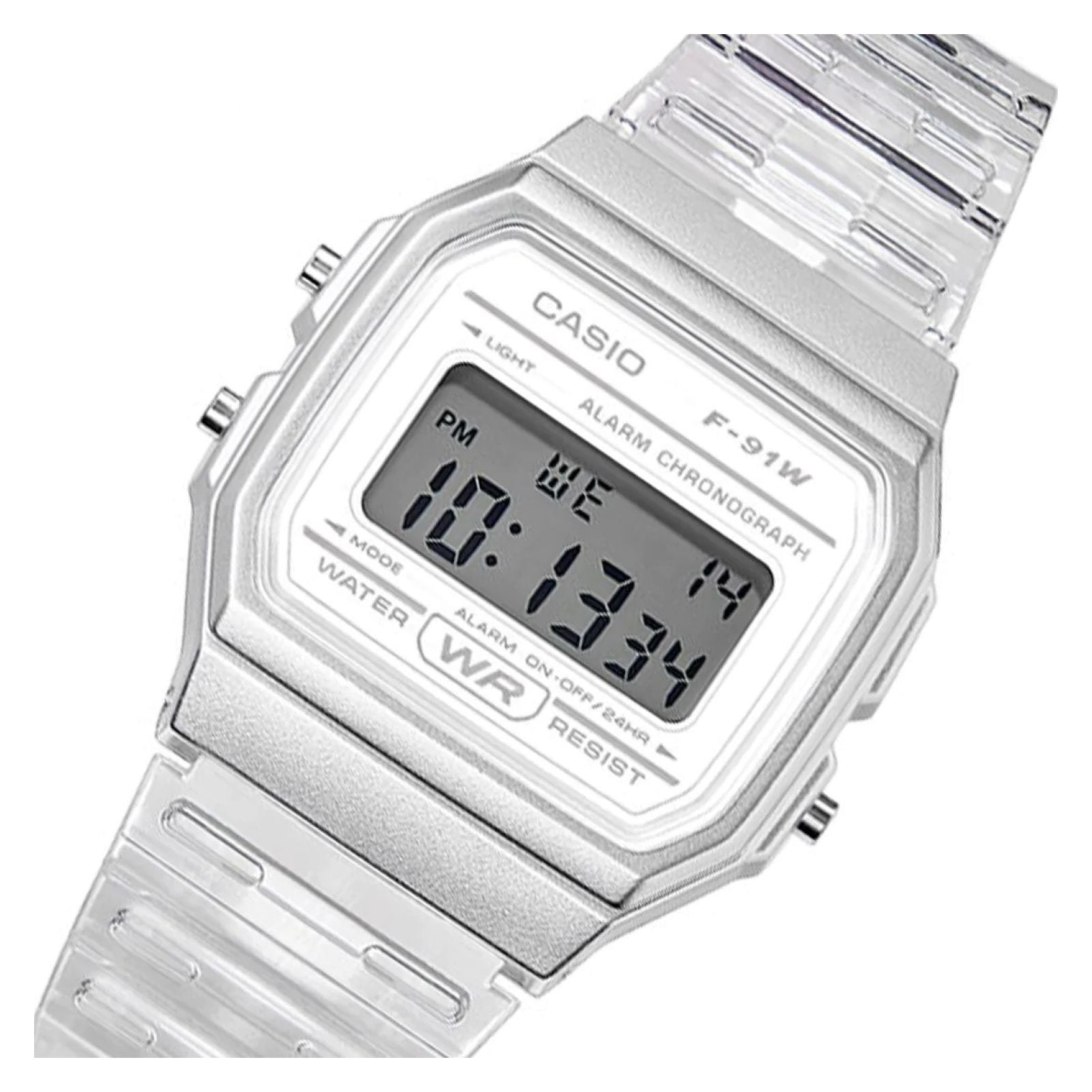 RELOJ CASIO MUJER ANÁLOGO F91WS-7DF - 4