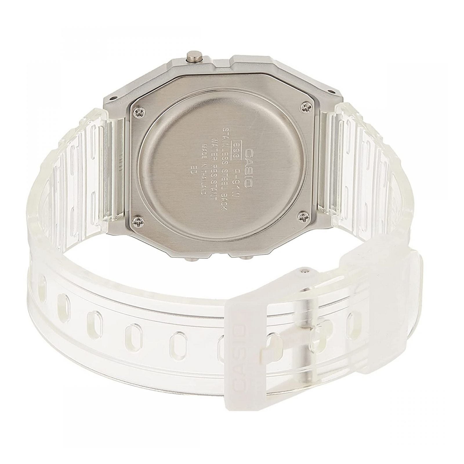 RELOJ CASIO MUJER ANÁLOGO F91WS-7DF - 5