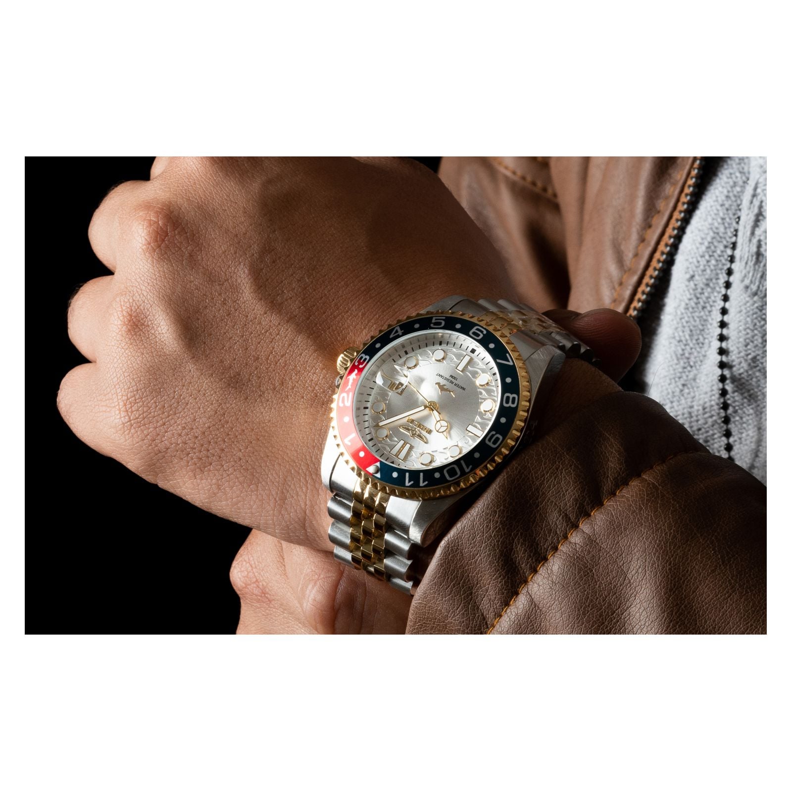 RELOJ INVICTA PRO DIVER 40010 PARA HOMBRE ACERO INOXIDABLE DORADO METÁLICO - 5