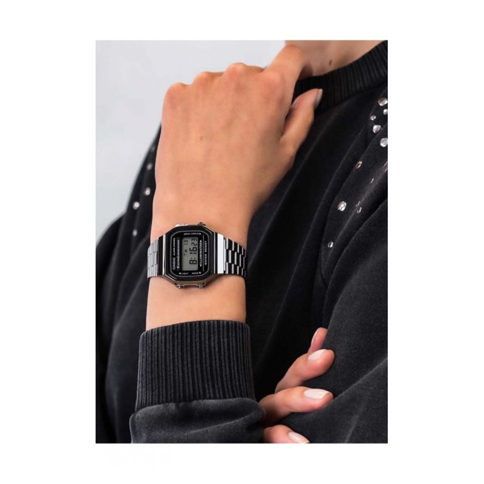 RELOJ CASIO HOMBRE DIGITAL A168WGG1ADF - 4