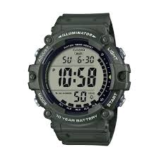RELOJ CASIO HOMBRE ANÁLOGO AE-1500WHX-3AV VERDE - 1
