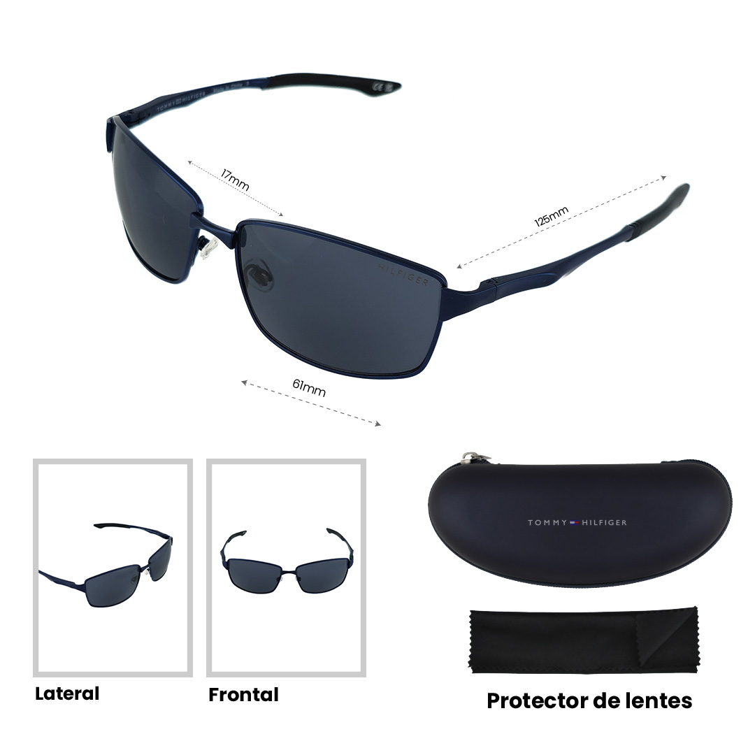 LENTES DE SOL TOMMY HILFIGER X62067 HOMBRE PROTECCIÓN UV - 6