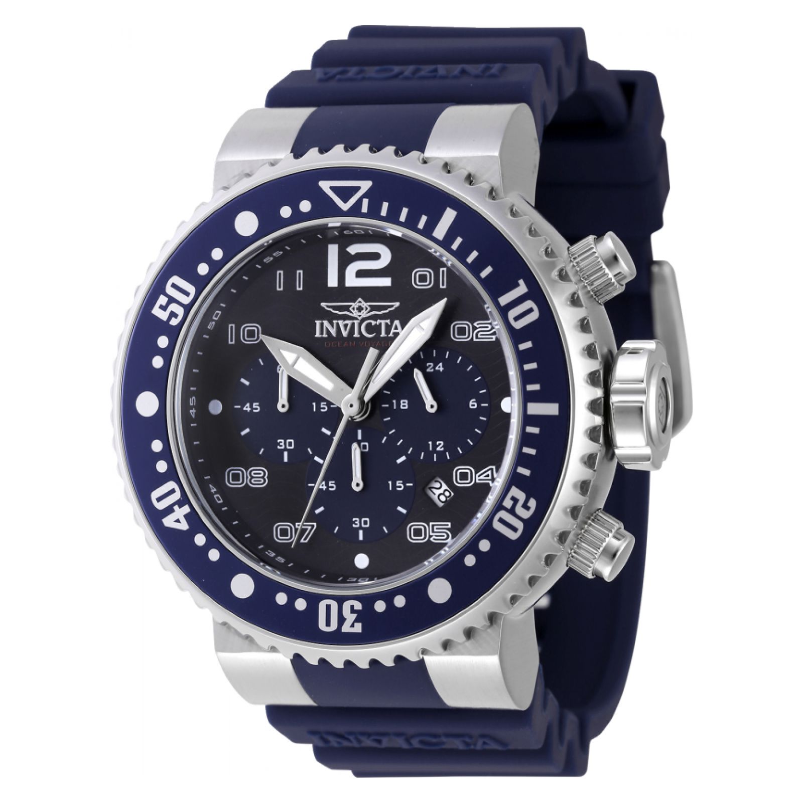 RELOJ INVICTA PRO DIVER 47195 PARA HOMBRE SILICONA AZUL - 1