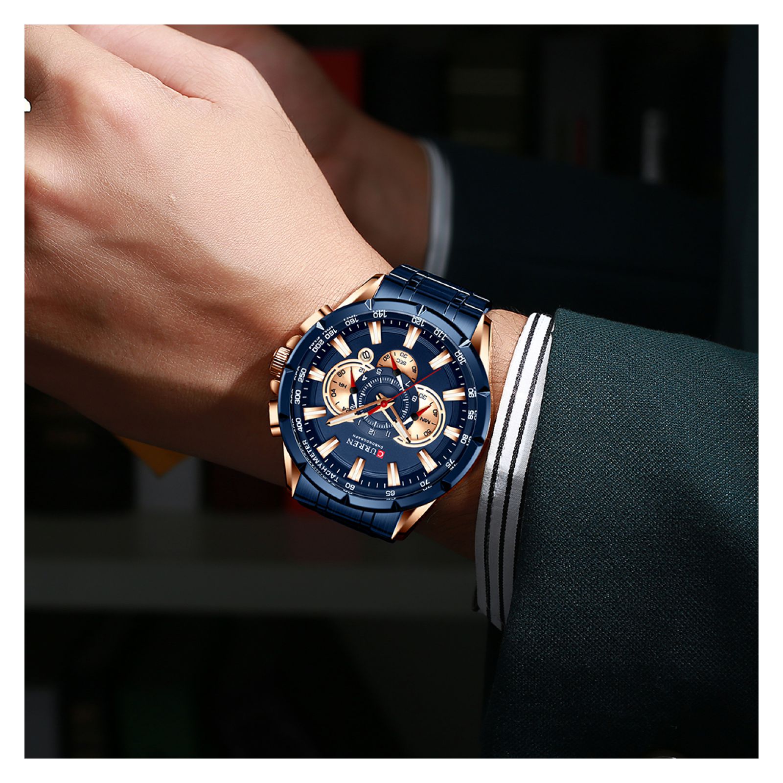 RELOJ CURREN HOMBRE ANÁLOGO KREC9503 - 5