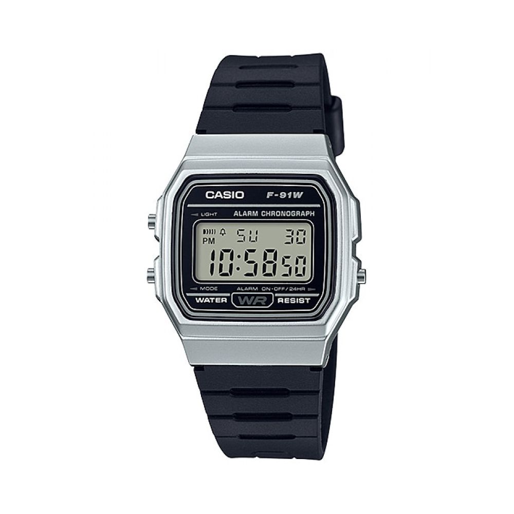 RELOJ CASIO HOMBRE DIGITAL F-91WM-7A - 1